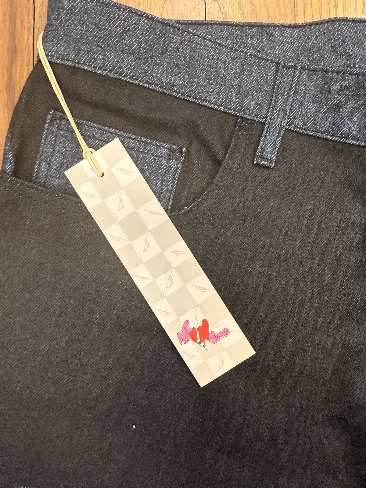 Matty Boy MATTY Boy 99 Eyes Blue/Black Denim Size 36! BRAND NEW RARE! Size US 36 / EU 52 - 7 Thumbnail