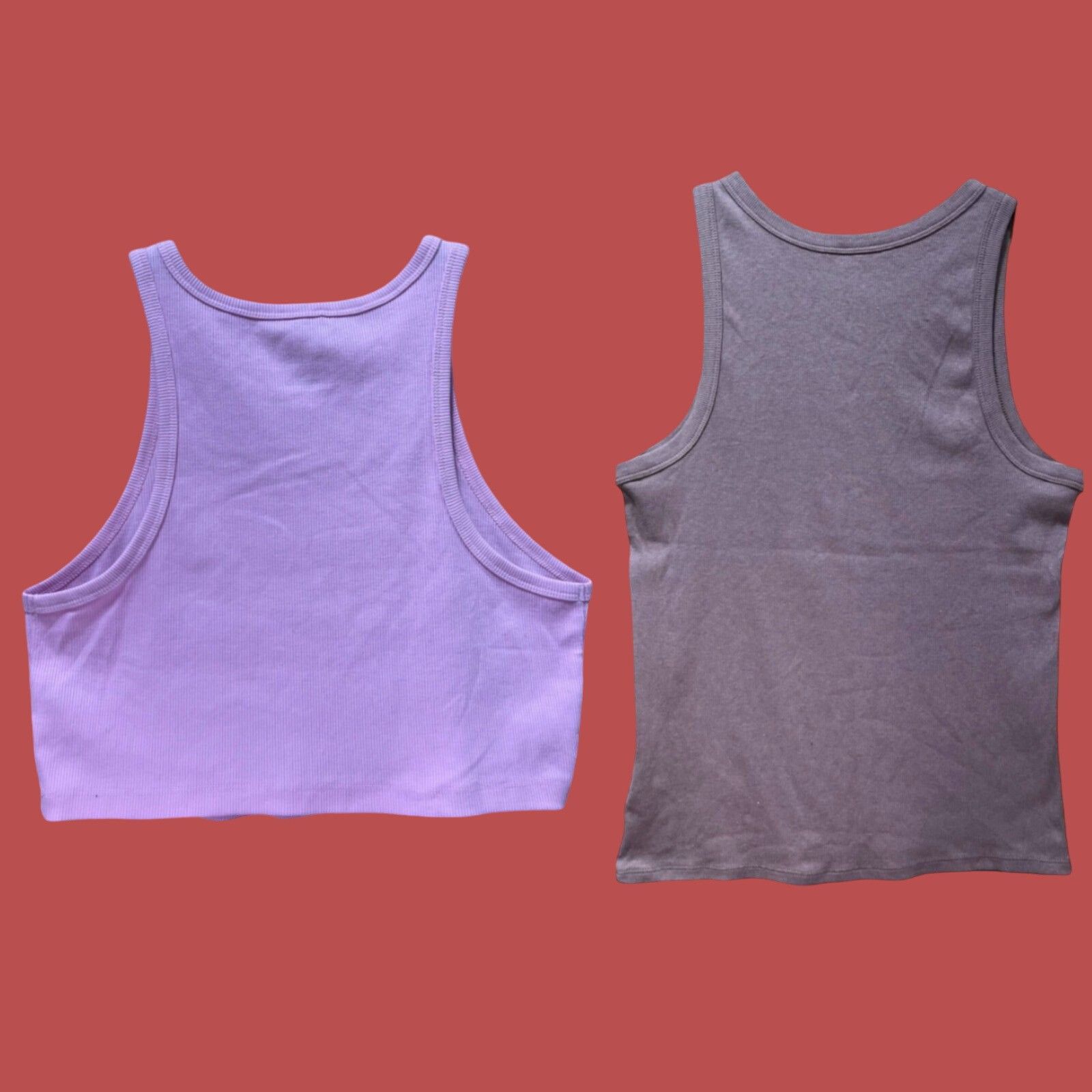 Other Wild Fable/A New Day - 2 Women's Tank Top - Pink/Brown - XL Size XL / US 12-14 / IT 48-50 - 2 Thumbnail