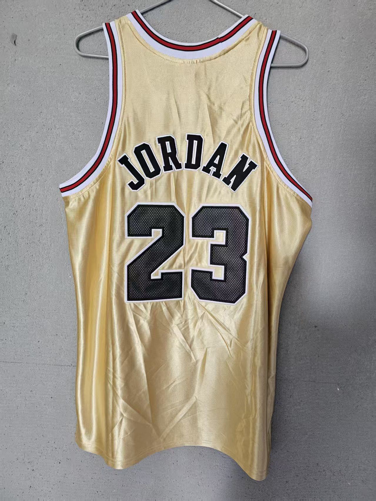 NBA Michael Jordan Jersey Chicago Bulls 23 Double Stitched XXL Size US XXL / EU 58 / 5 - 2 Thumbnail