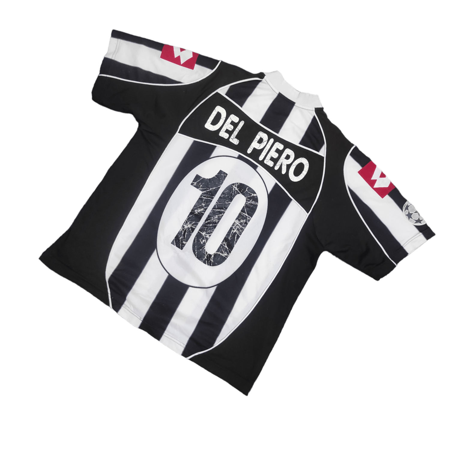 Lotto Sport Vintage Juventus Del Piero 2002-2003 Home Jersey Size US XL / EU 56 / 4 - 3 Thumbnail