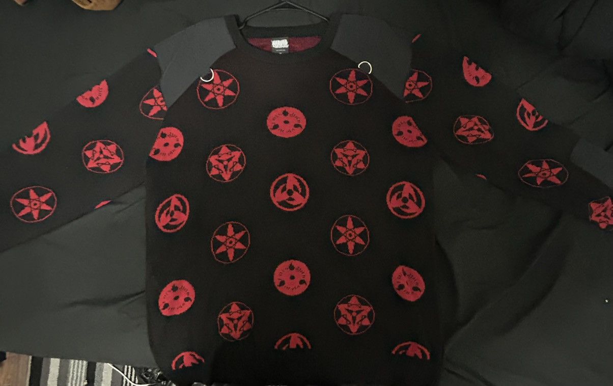 Hot Topic Sharingan sweater Size US XL / EU 56 / 4 - 1 Thumbnail
