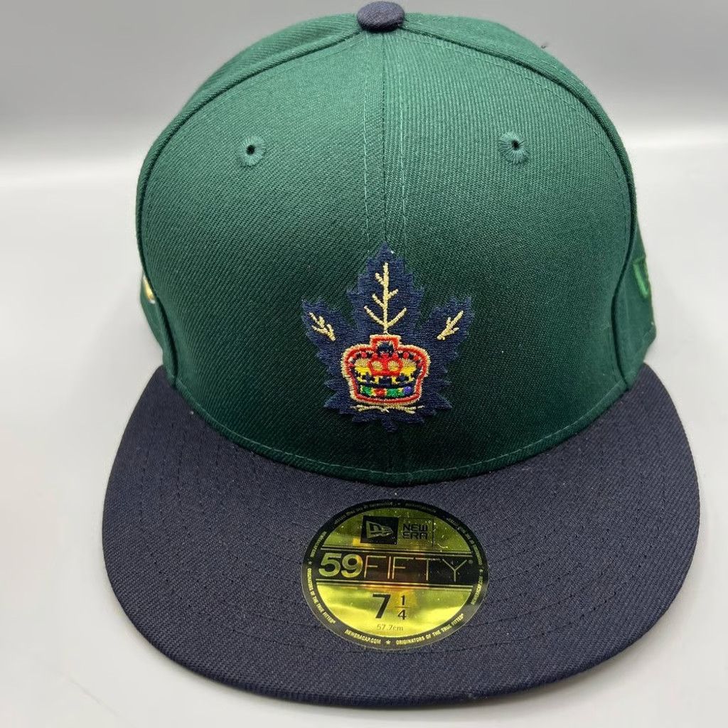 New Era Toronto Marlies Hat Men 7 1/4 59Fifty New Era AHL Fitted Cap Size ONE SIZE - 3 Thumbnail