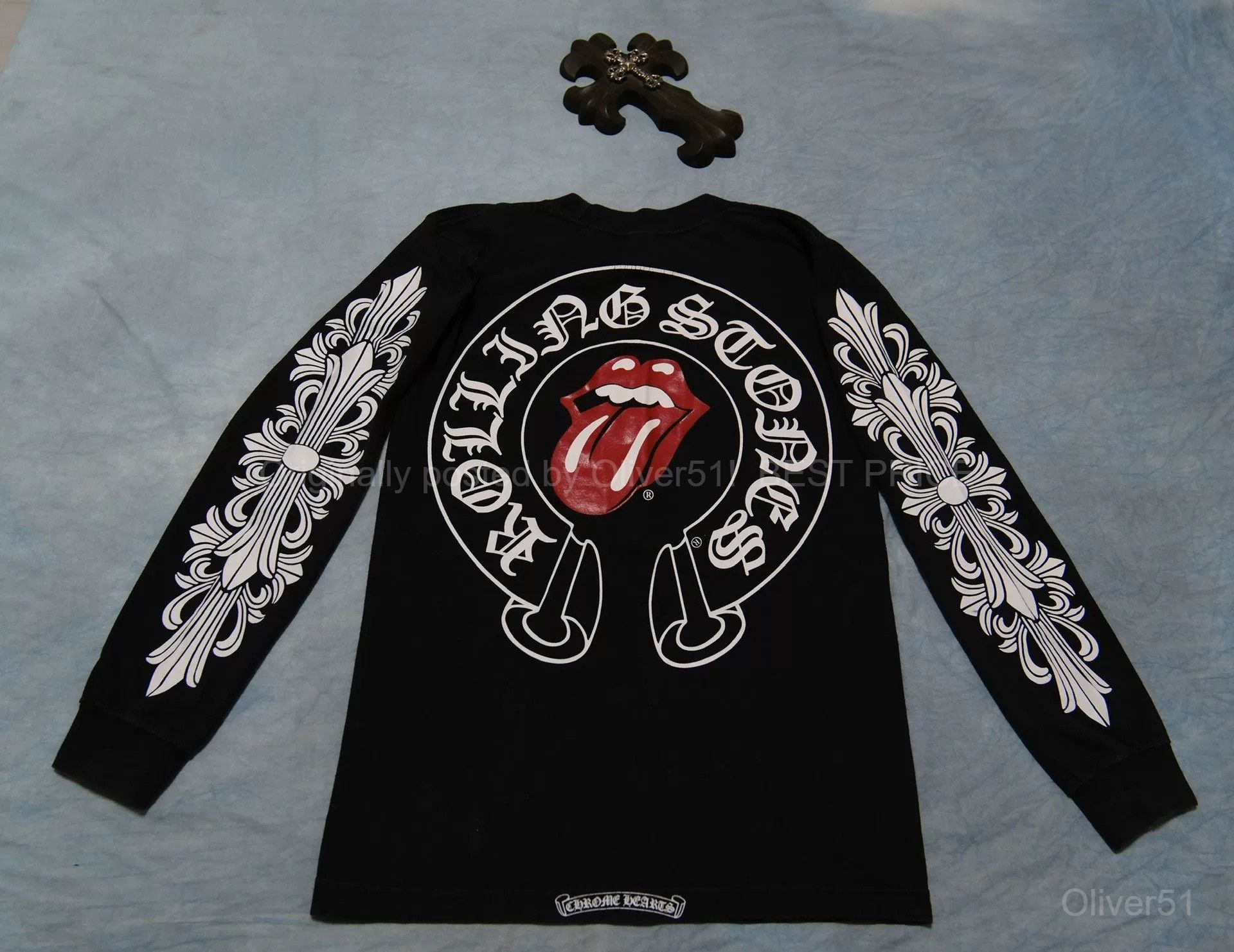 Chrome Hearts × The Rolling Stones Vintage Chrome Hearts Rolling