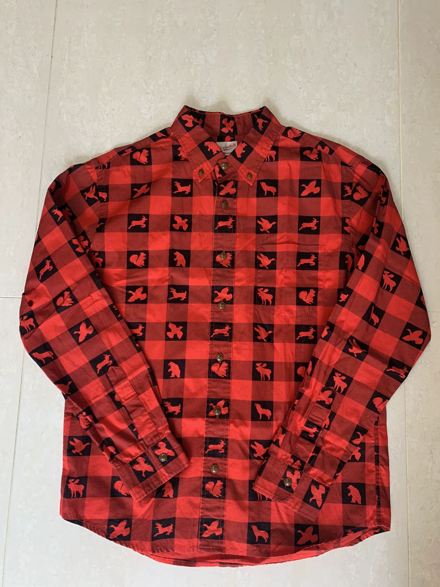 Tenderloin TENDERLOIN Animal Houndstooth Shirt Size US XS / EU 42 / 0 - 1 Thumbnail