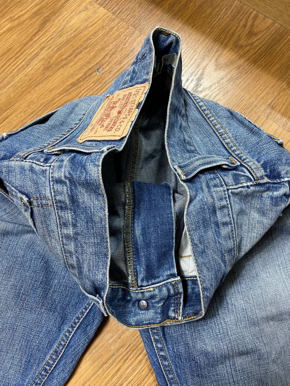 Japanese Brand × Levi's Gothicana Y2K Bondage Gothic Multipocket Cargo Shorts Size US 31 - 17 Thumbnail