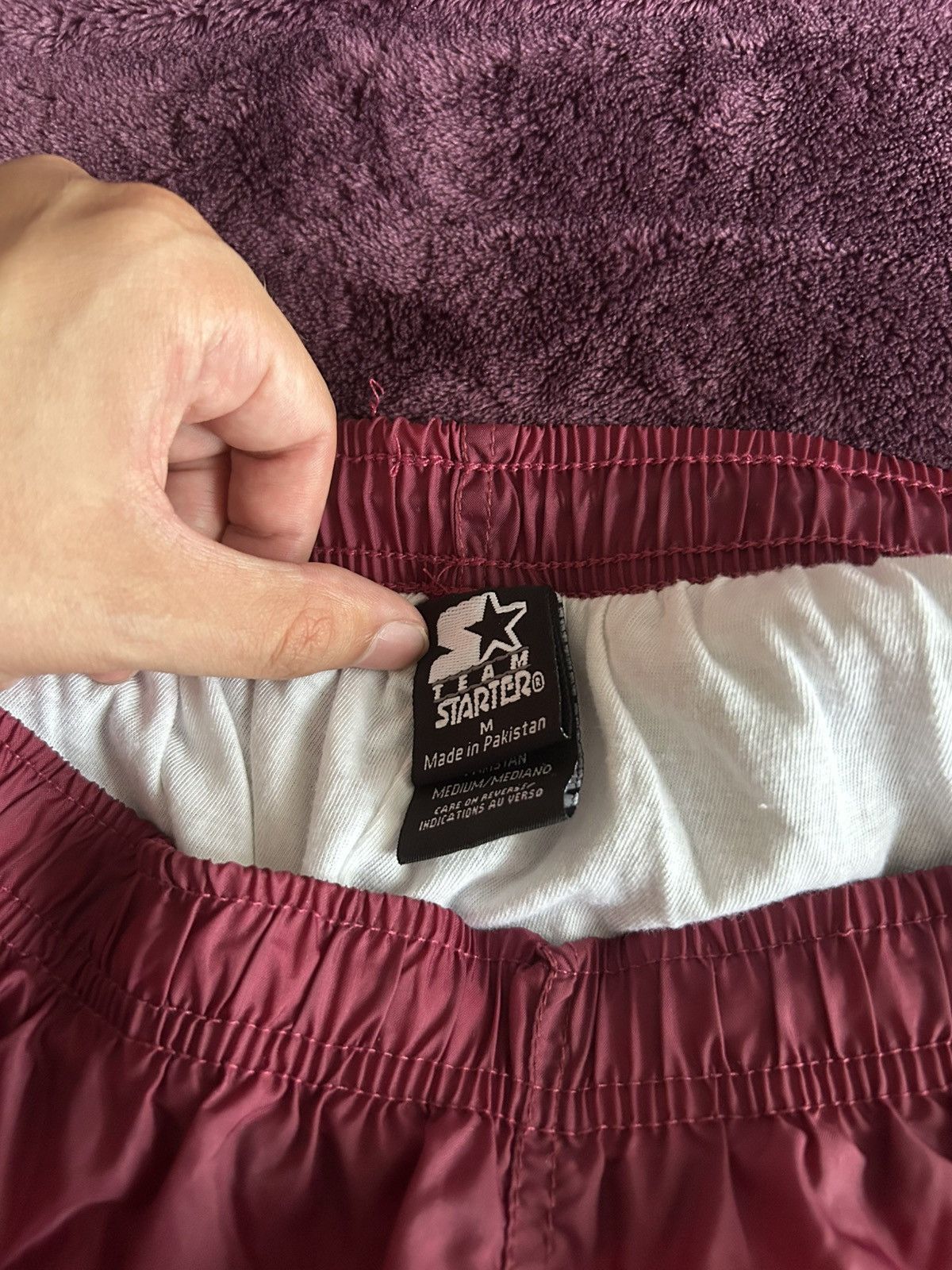 Starter Vintage 90s Minnesota Golden Gophers Starter Track Pants M Size US 32 / EU 48 - 9 Thumbnail