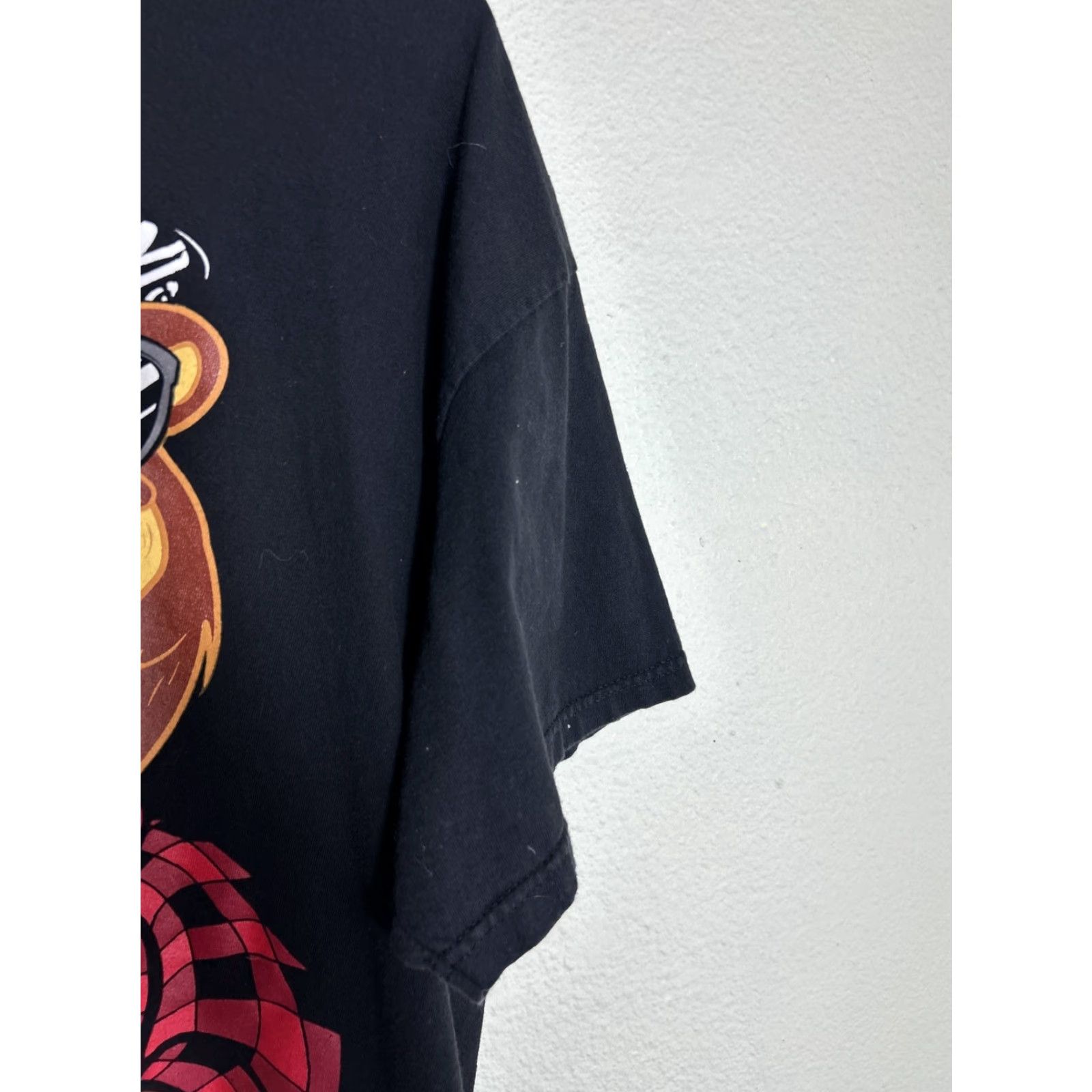 Vintage Fatal Clothing Co. T-Shirt Mens XL Black Punk Y2K Cali Republic Size US XL / EU 56 / 4 - 4 Thumbnail