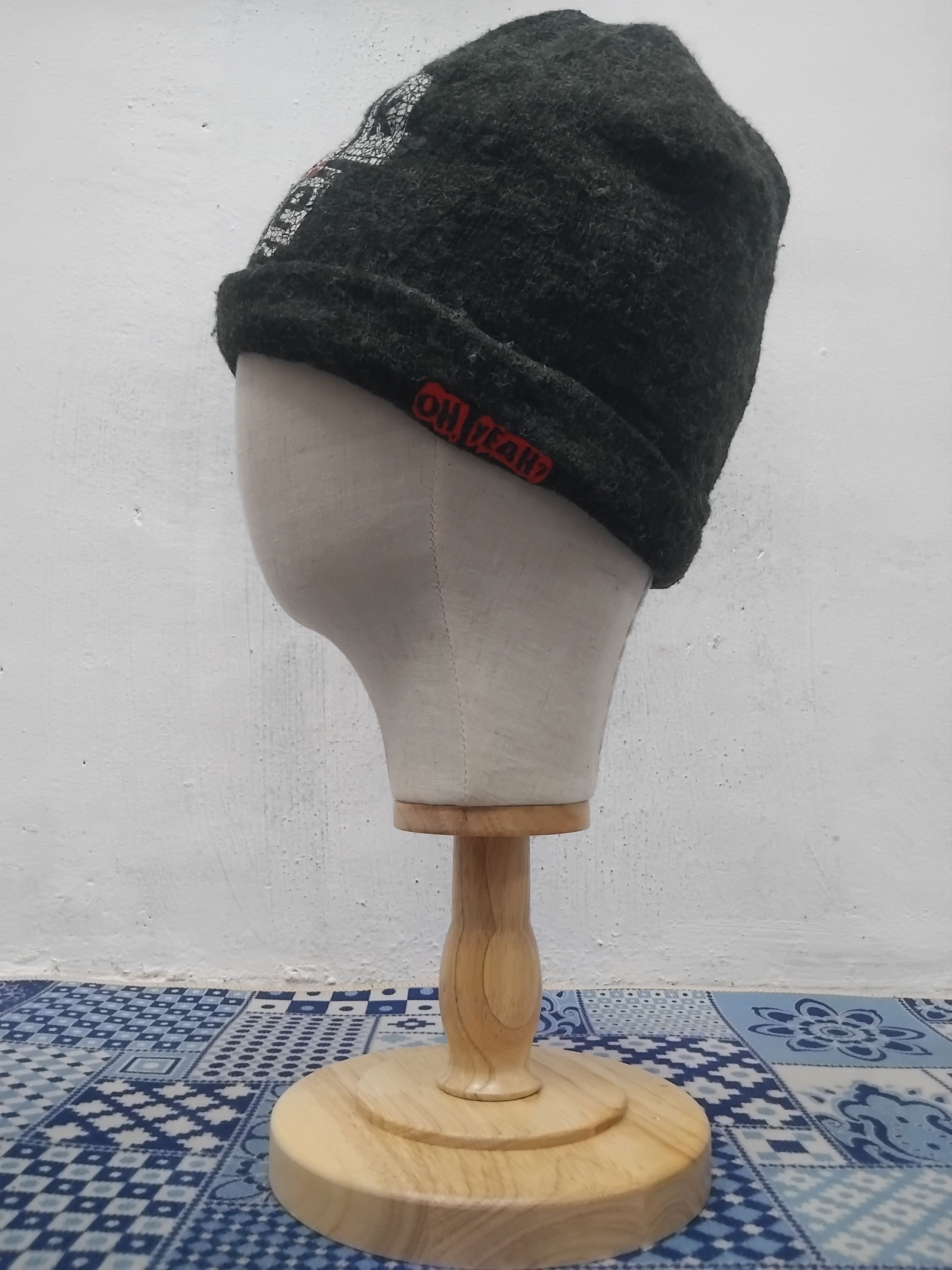 Japanese Brand Punk rock streetwear beanie hat Size ONE SIZE - 8 Thumbnail