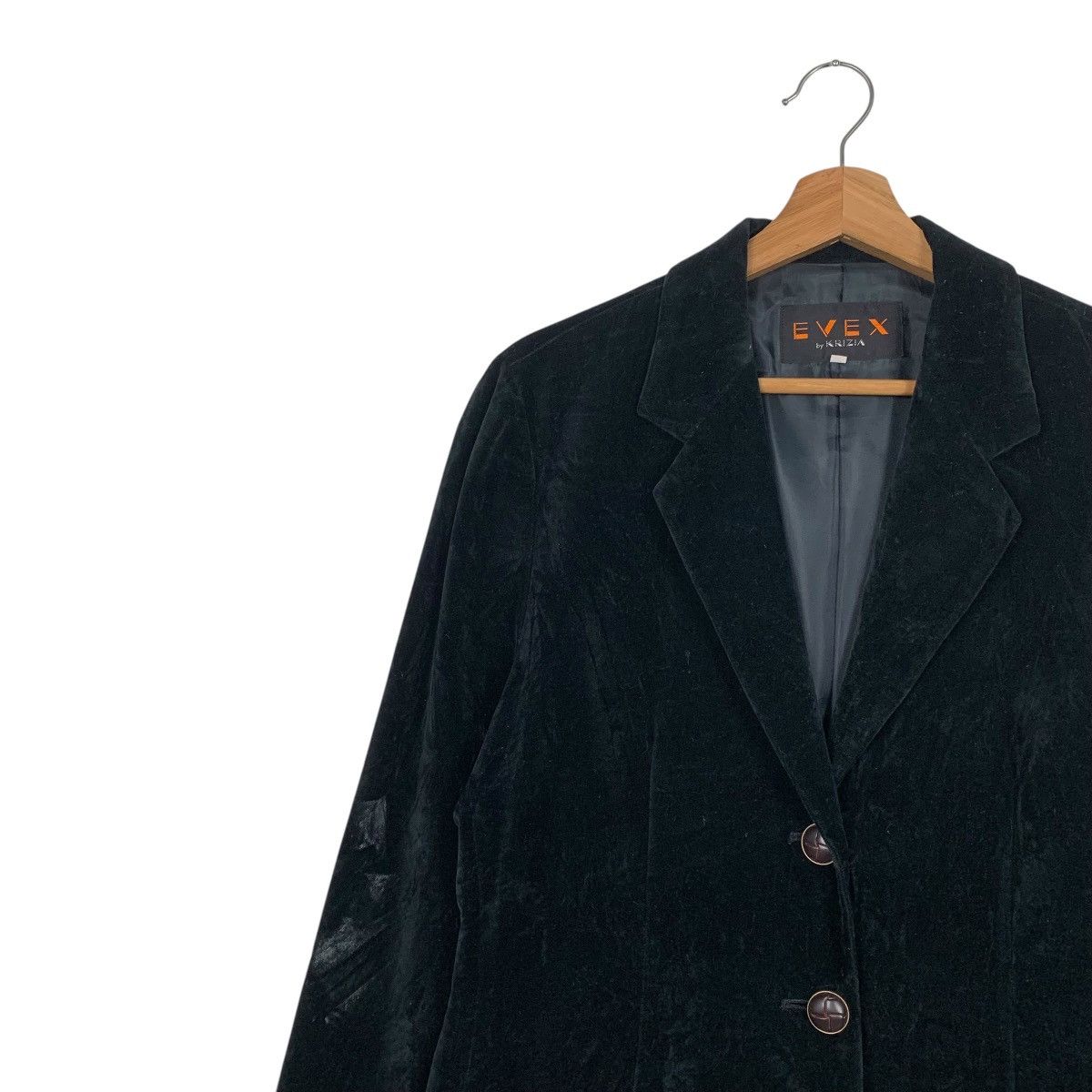 Krizia Evex By Krizia Velvet Jacket Size M / US 6-8 / IT 42-44 - 6 Thumbnail