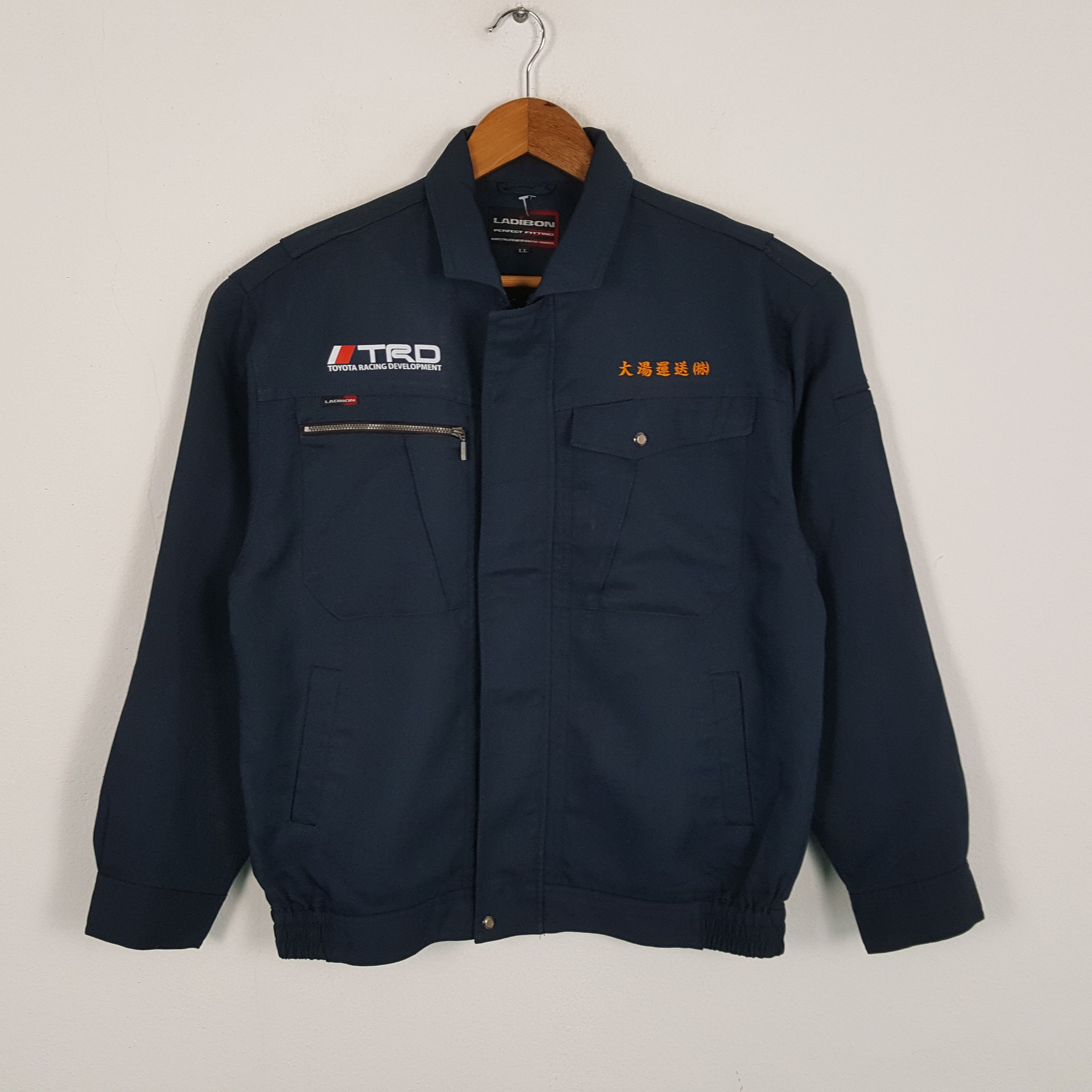Japanese Brand × Vintage Vintage TRD TOYOTA RACING Japanese Racing Custom Jacket Size US M / EU 48-50 / 2 - 3 Thumbnail