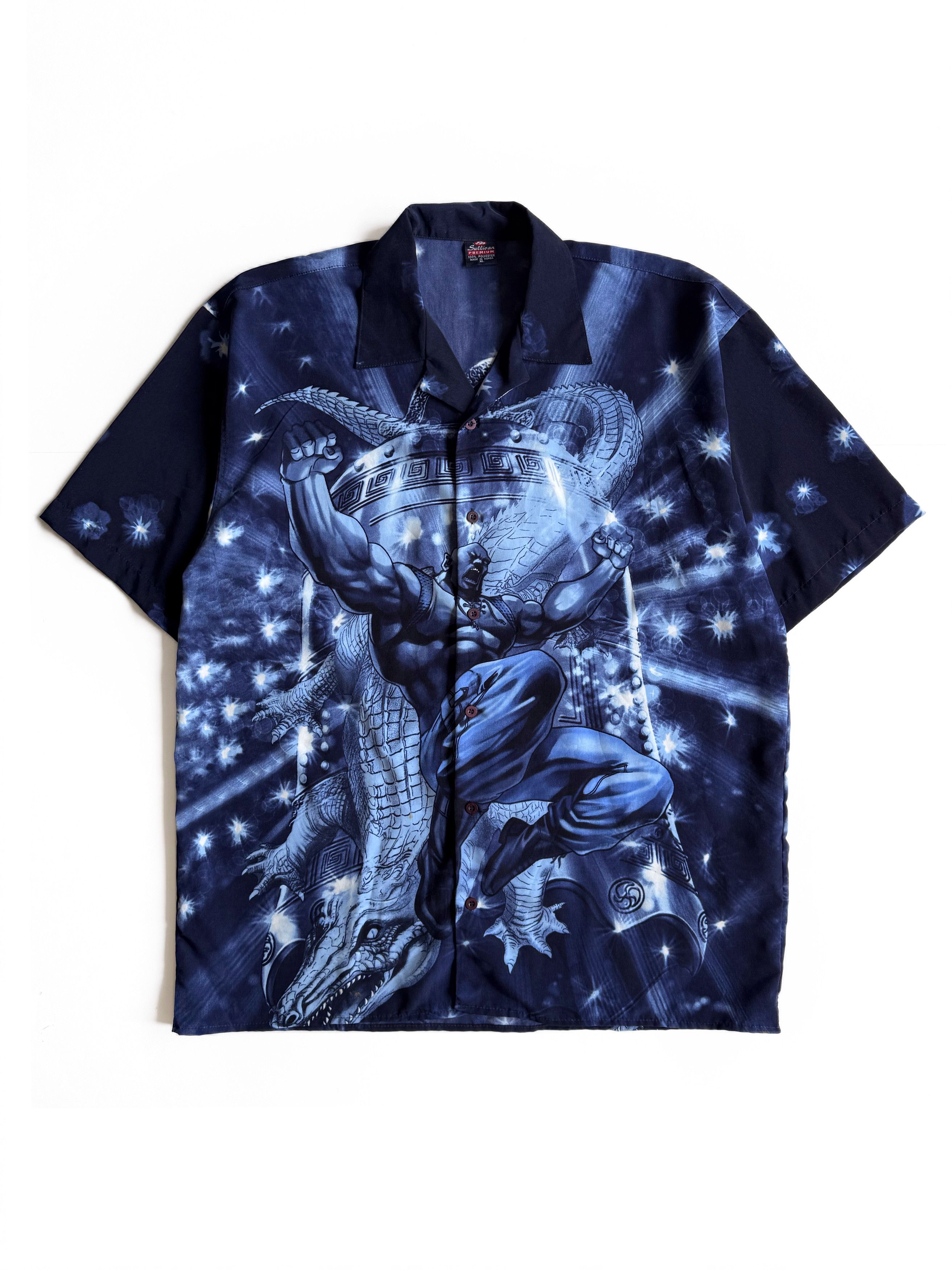Vintage Men's Vintage Allover Print Shirt made in Korea y2k XL Size US XL / EU 56 / 4 - 1 Thumbnail