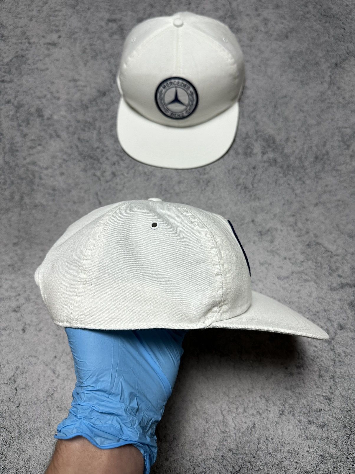 Mercedes-Benz Vintage Mercedes Benz Racing Snapback Cap Hat Size ONE SIZE - 4 Thumbnail
