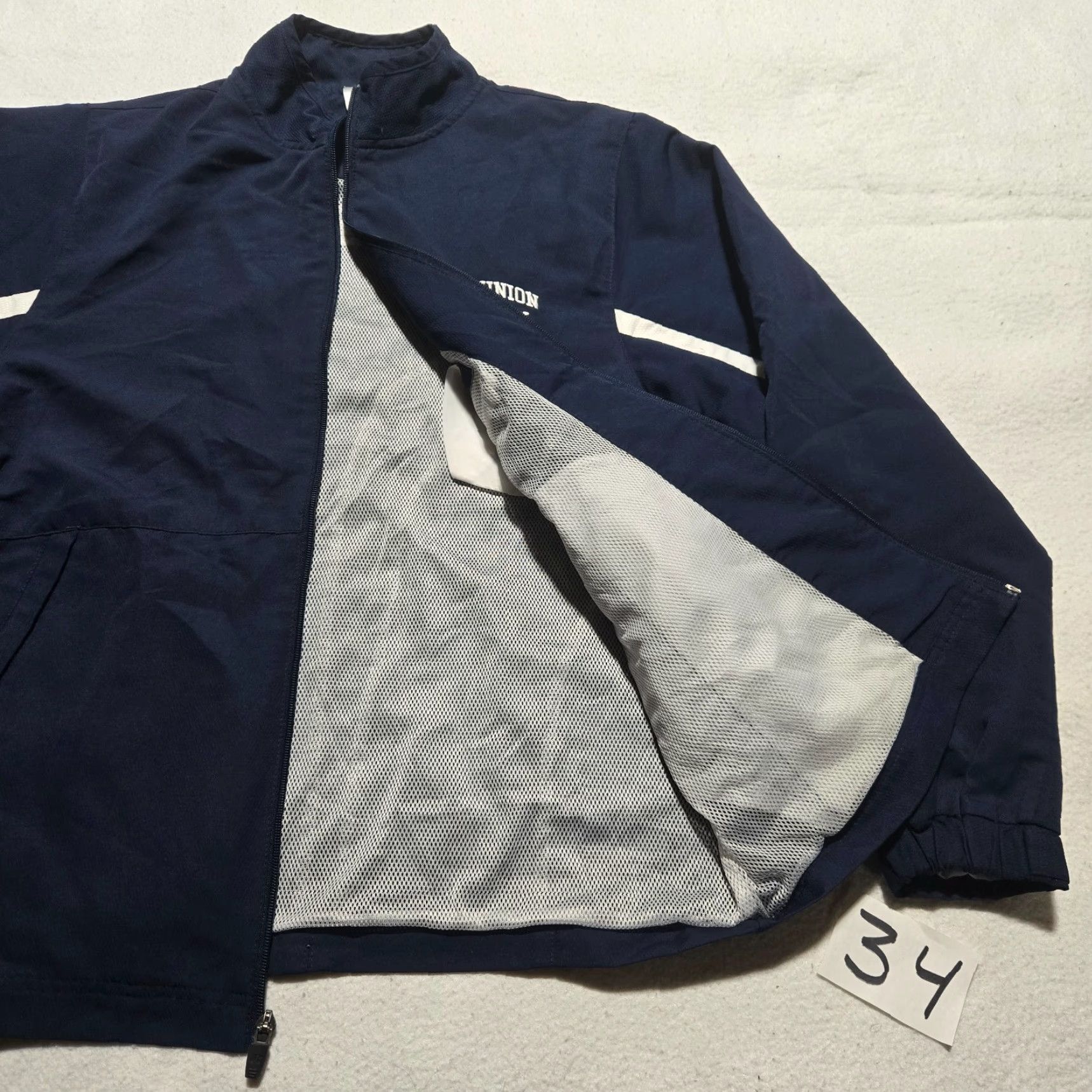 Vintage Russell Jacket Coat Full Zip Adult Mens Size S Blue Rain Coat Short Small? Size US S / EU 44-46 / 1 - 4 Thumbnail
