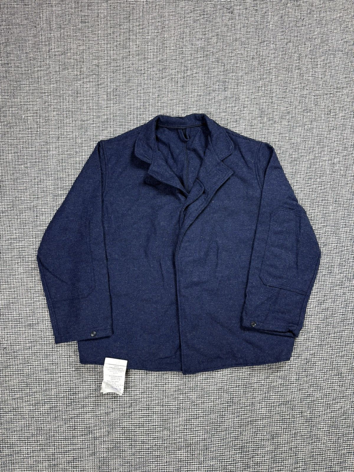 Le Laboureur 70s NOS French heavy duty wool chore coat jacket worker Size US XL / EU 56 / 4 - 1 Thumbnail