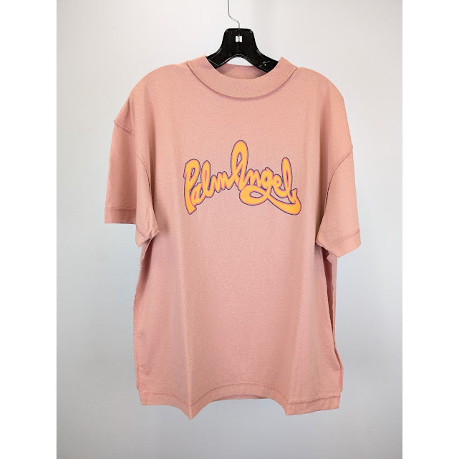 Palm Angels o1rshd1 Seasonal Logo Insideout T-Shirt in Pink / Orange Size US S / EU 44-46 / 1 - 1 Thumbnail