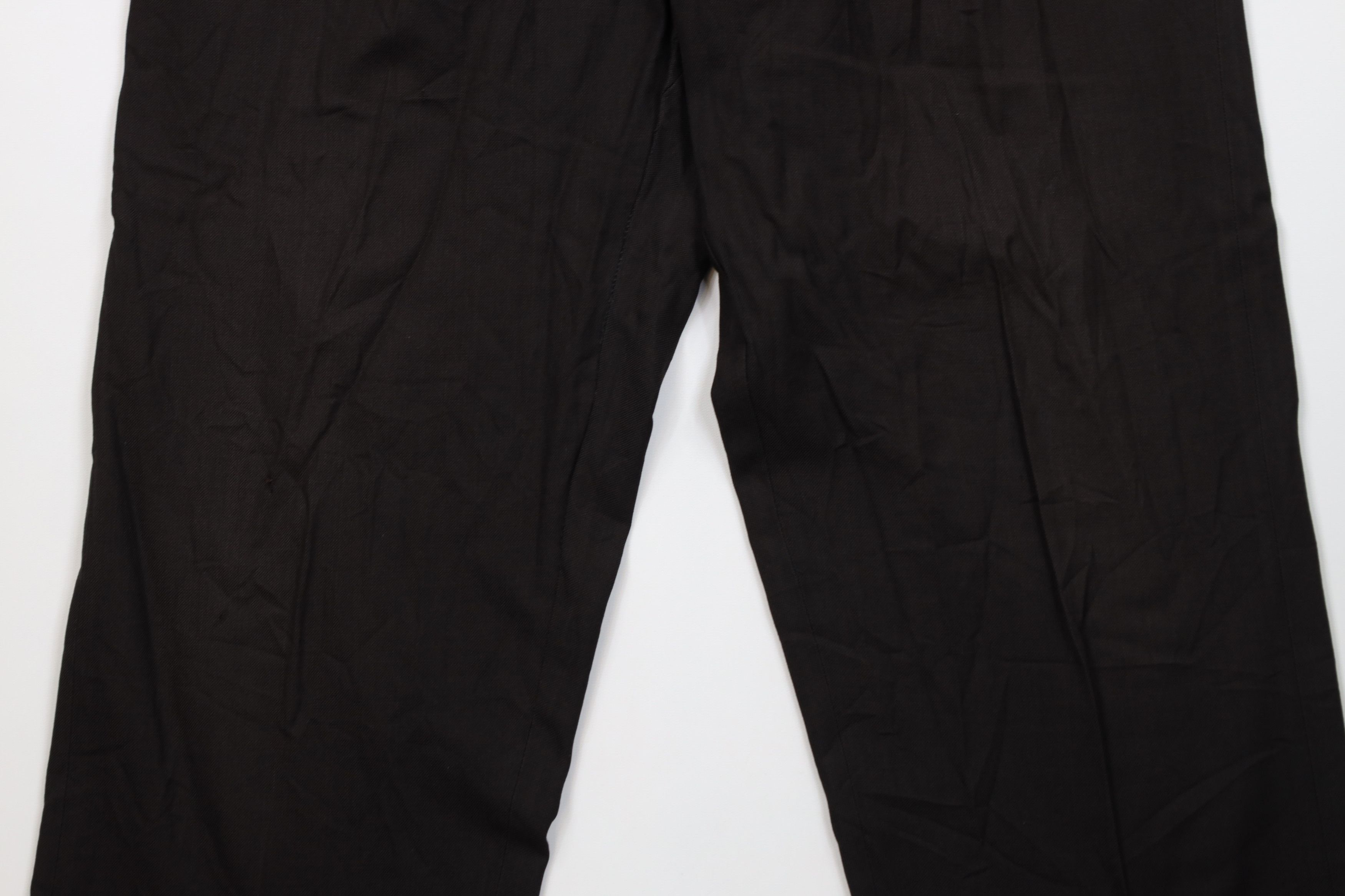 Vintage Vintage 50s Rockabilly Heavy Wool Loomed Gabardine Pants USA Size US 36 / EU 52 - 3 Thumbnail
