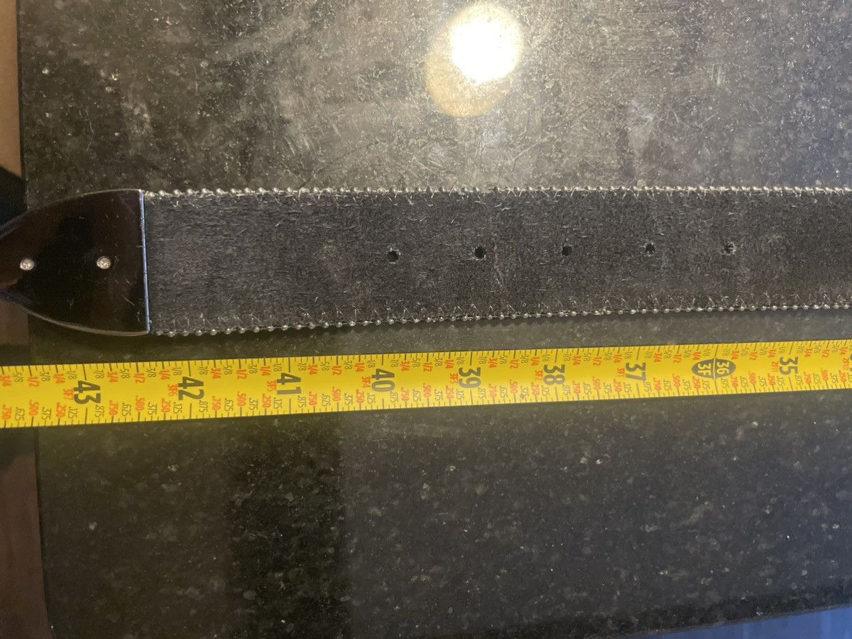 Cowboy Equipment Leather Western Rodeo Belt Rhinestones Size ONE SIZE - 6 Thumbnail