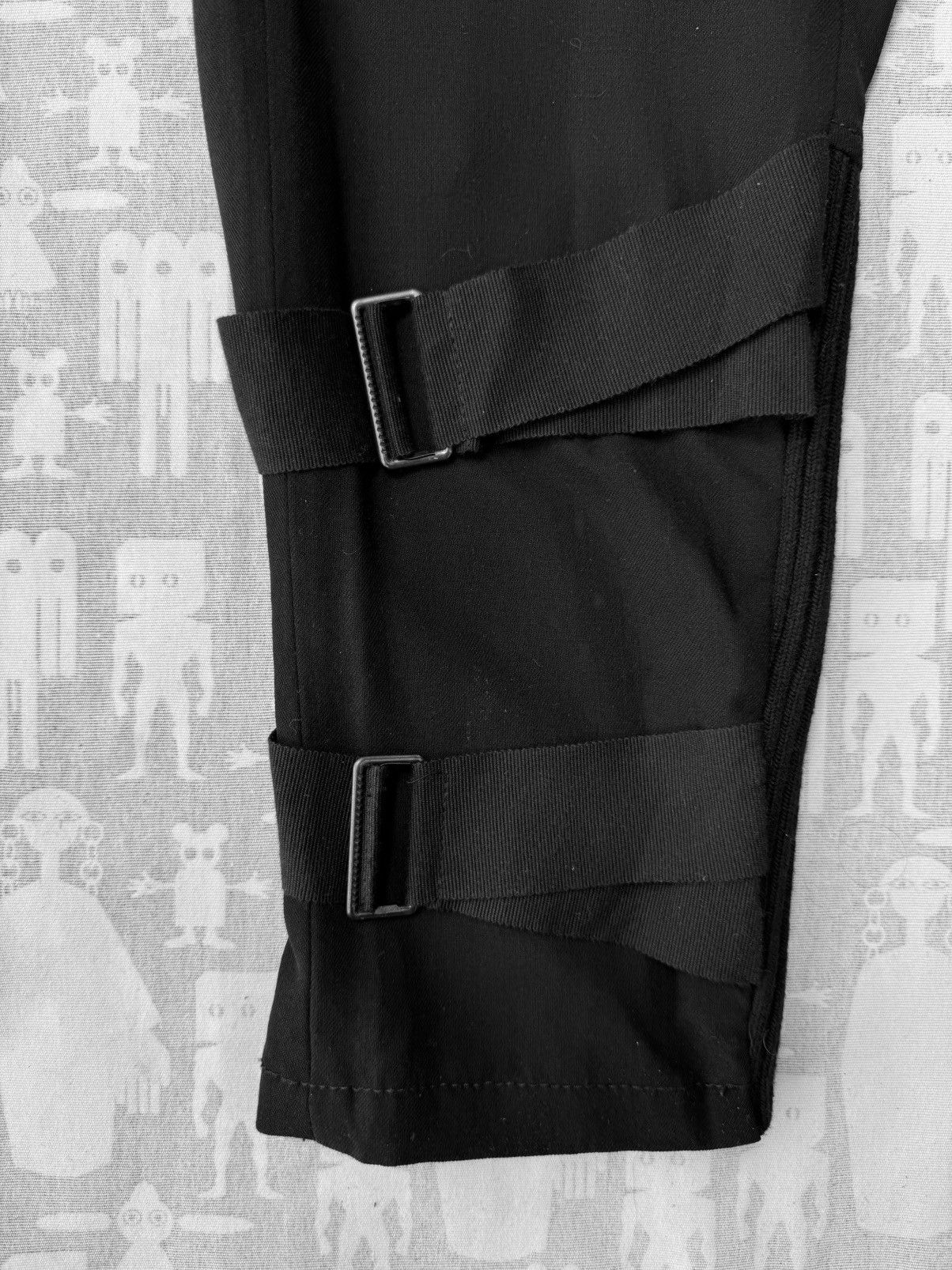 Ann Demeulemeester Ann Demeulemeester SS17 Ankle Straps Tapered Light Pants Size US 31 - 3 Thumbnail