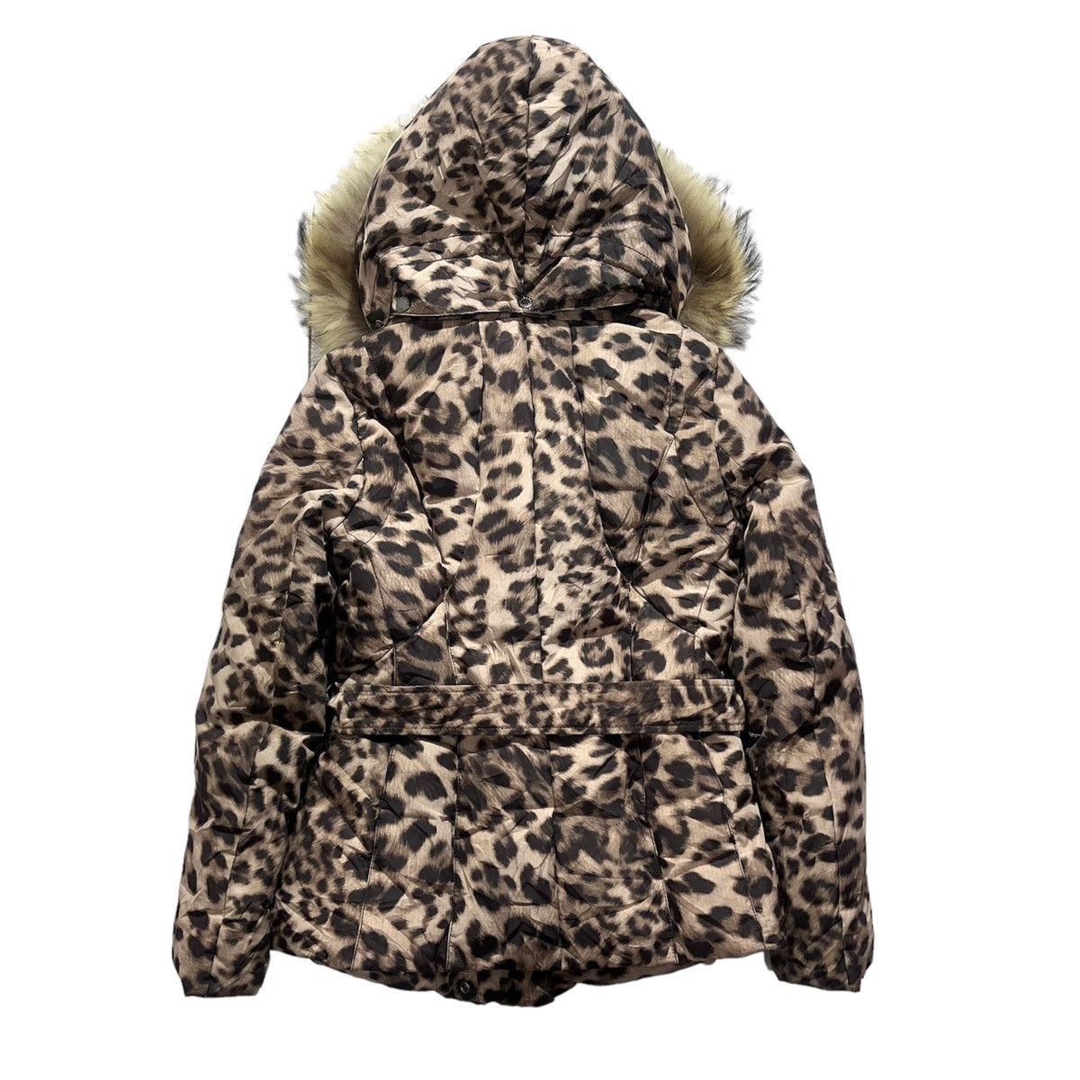 If Six Was Nine 2000s Jessi New York Leopard Fur Bono Jacket Lgb Goa Style Size US M / EU 48-50 / 2 - 18 Thumbnail