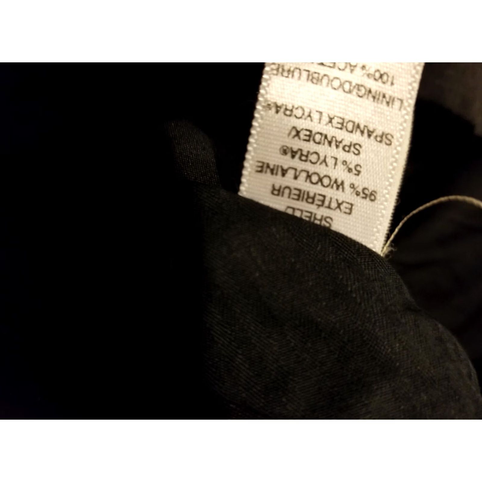 Banana Republic Banana Republic Wool Dress Pants Charcoal Gray 33x30 Trouser Mens Size US 33 - 6 Thumbnail