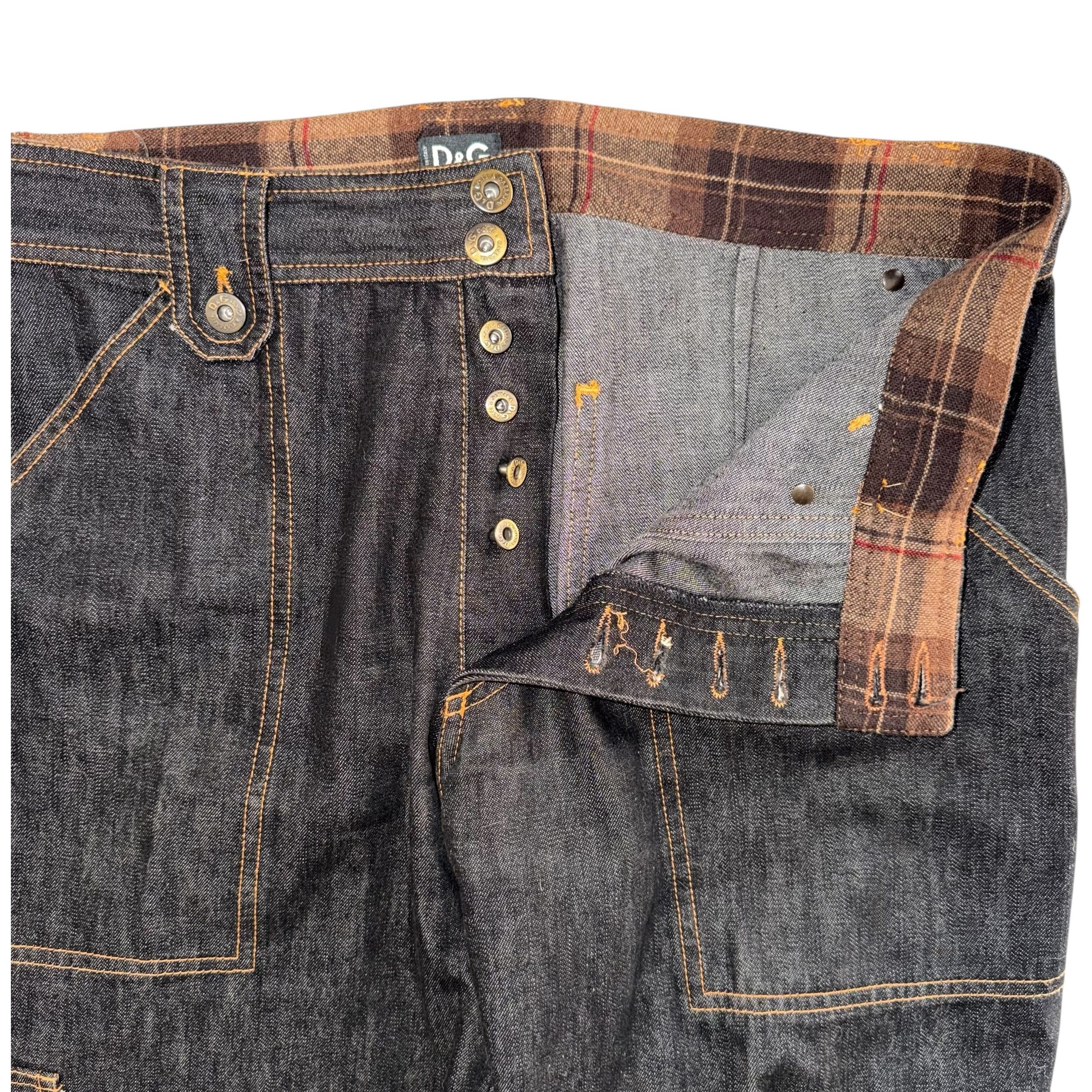 Dolce & Gabbana DOLCE & GABBANA VINTAGE JEANS Size US 38 / EU 54 - 5 Thumbnail