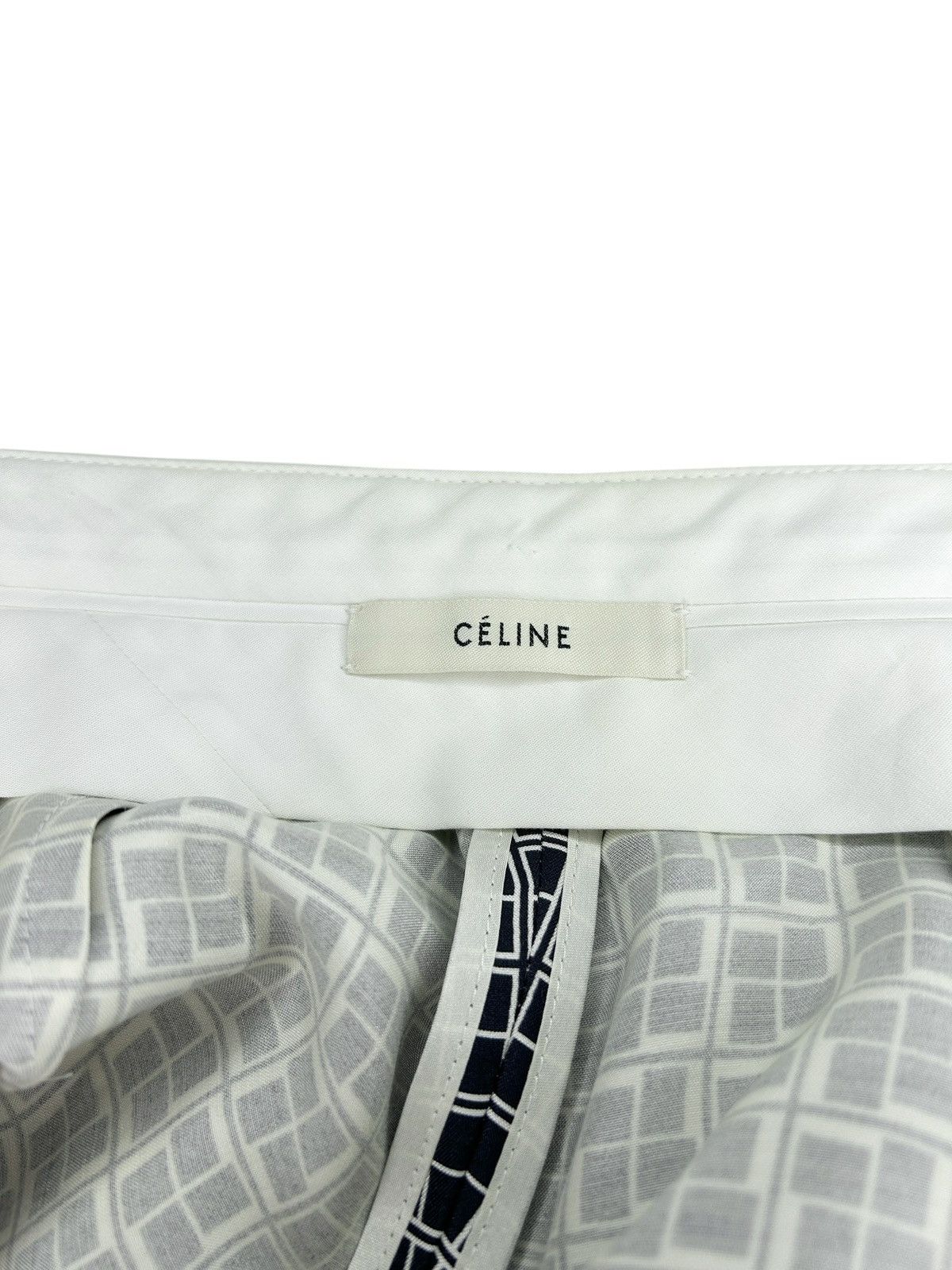 Celine Resort 2013 Phoebe Philo Layered Foulard Trousers Size 27" / US 4 / IT 40 - 13 Thumbnail