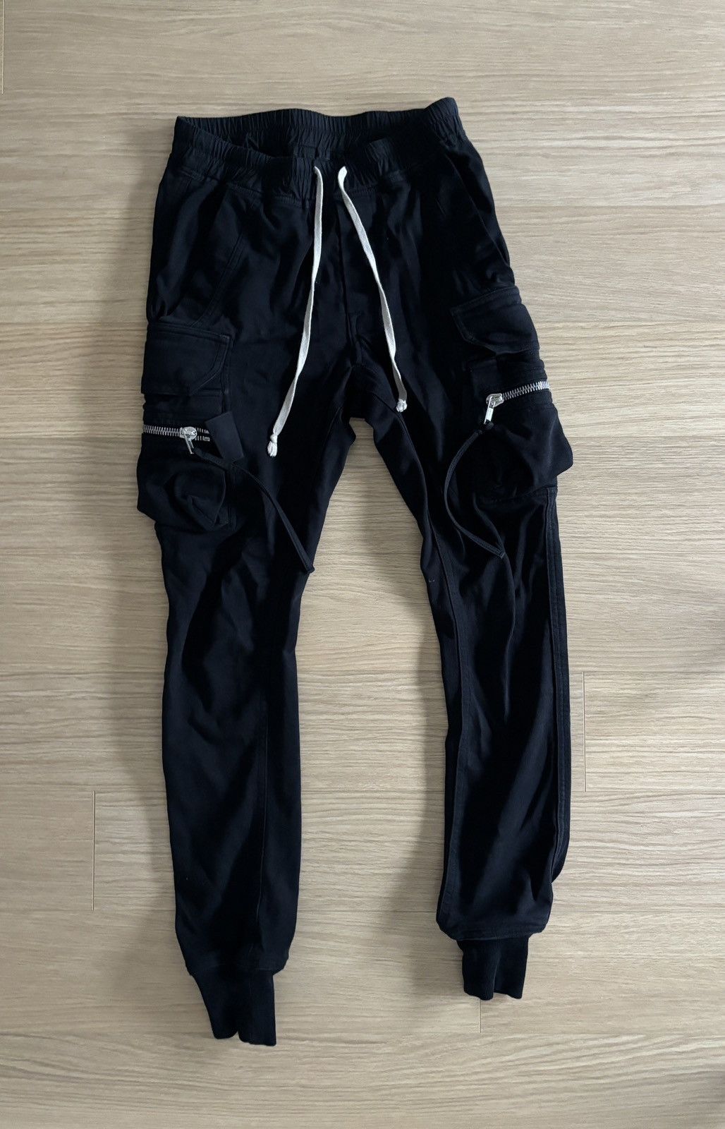 Rick Owens Rick Owens Mastodon Drawstring Cargo jogger IT38 Size 26" / US 2 / IT 38 - 2 Thumbnail