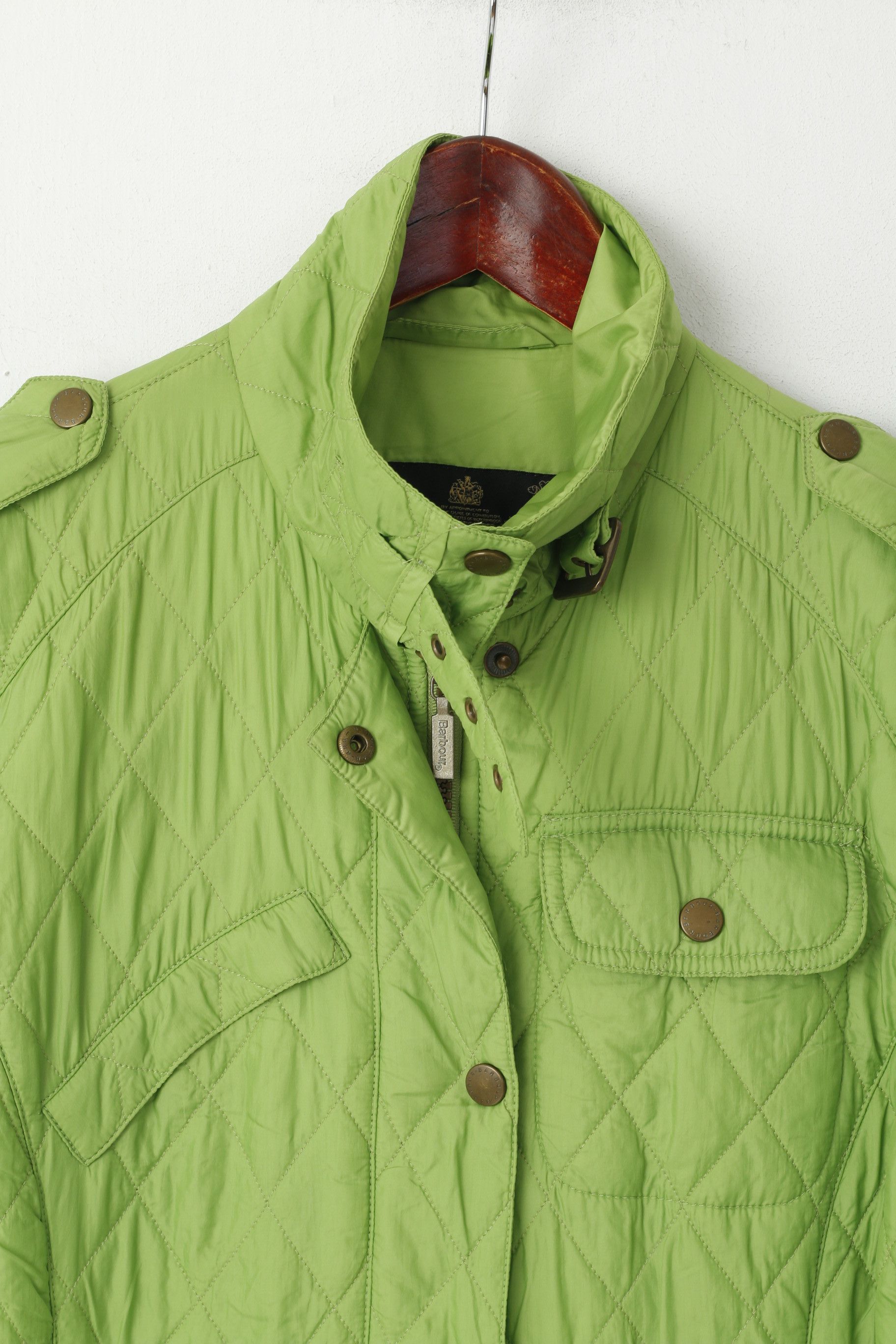 Barbour Barbour Women 36 10 S Jacket Green Quilted 5018 Size S / US 4 / IT 40 - 3 Thumbnail