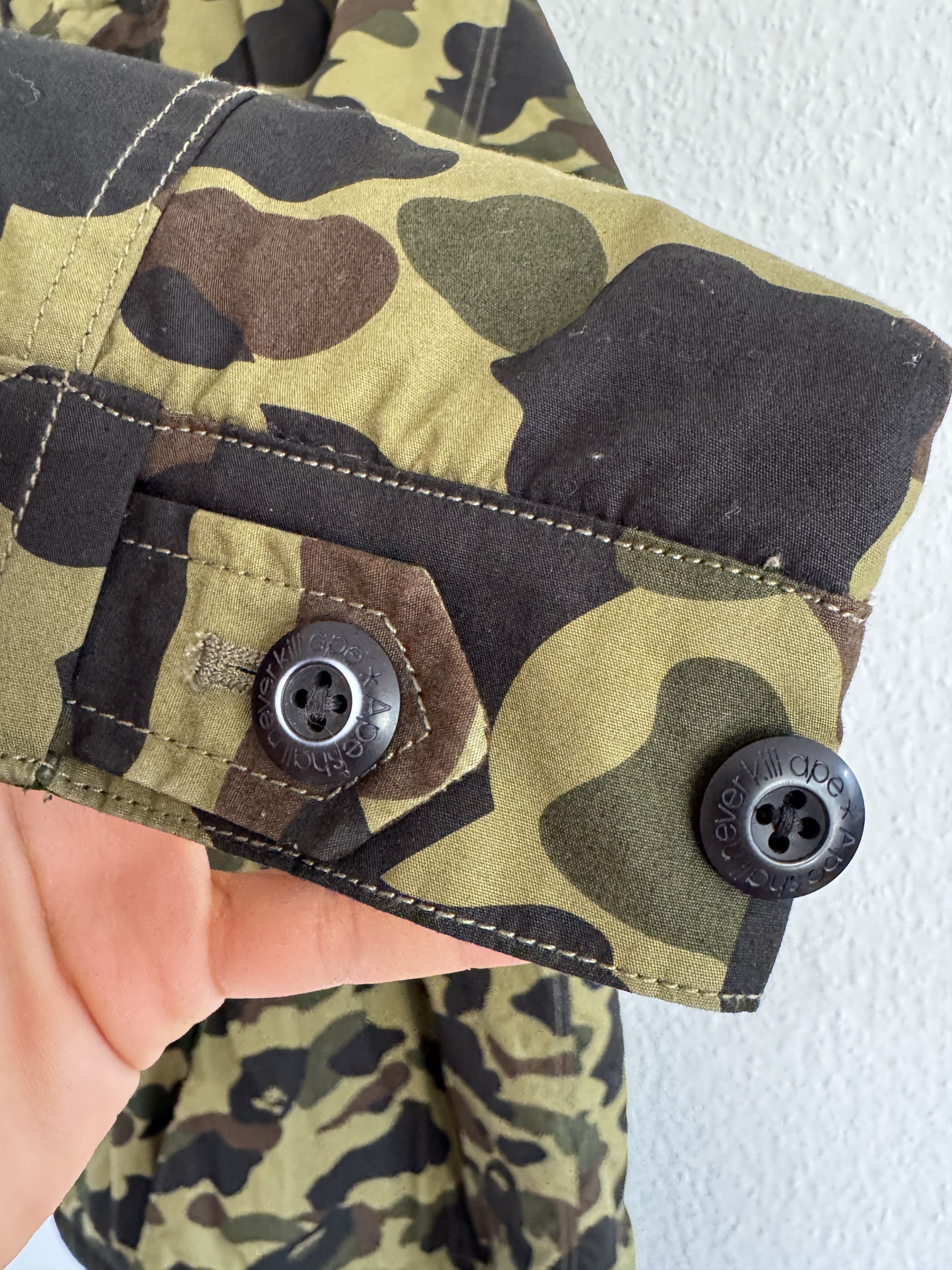Bape 1st Camo M-51 Hoodie Jacket Size US M / EU 48-50 / 2 - 3 Thumbnail
