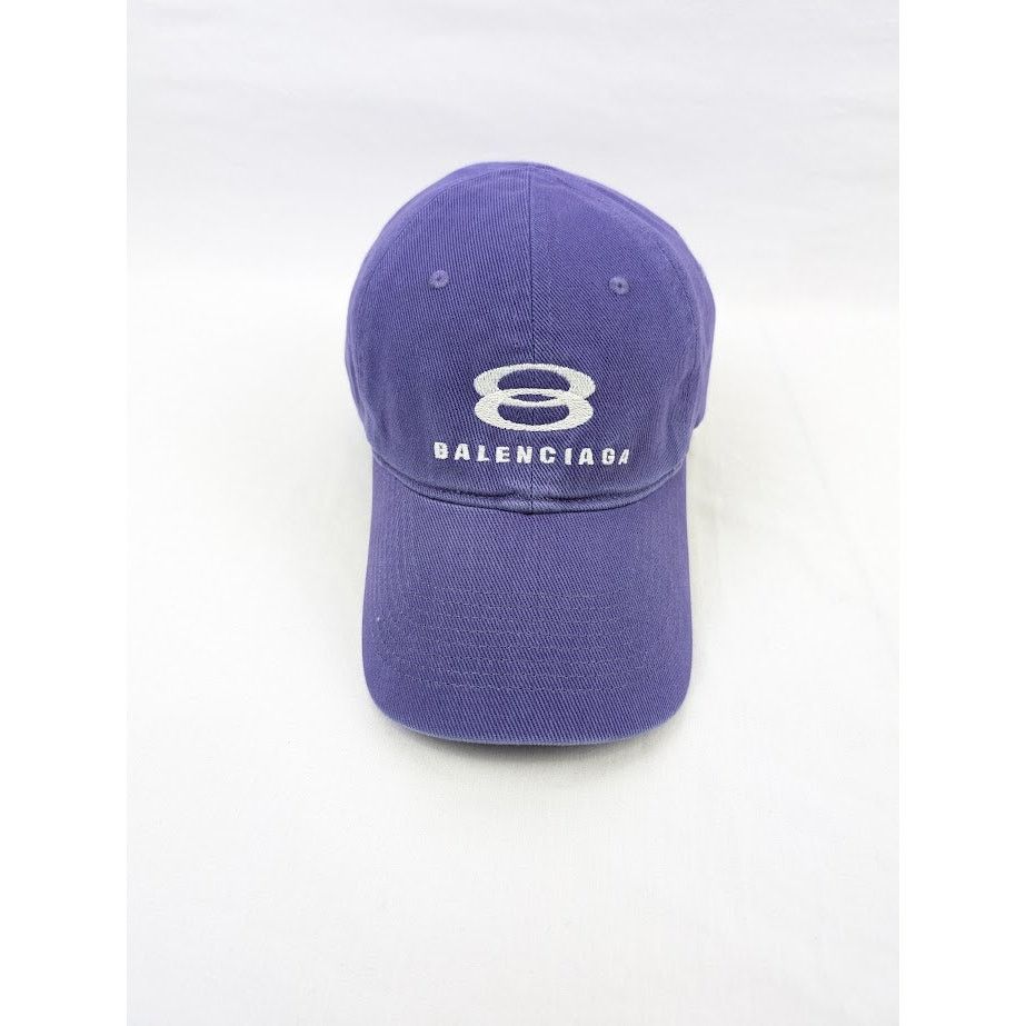 Balenciaga o1rshd1 Size: S / Cotton Drill Snowboard Hat/Cap in White Size ONE SIZE - 2 Thumbnail