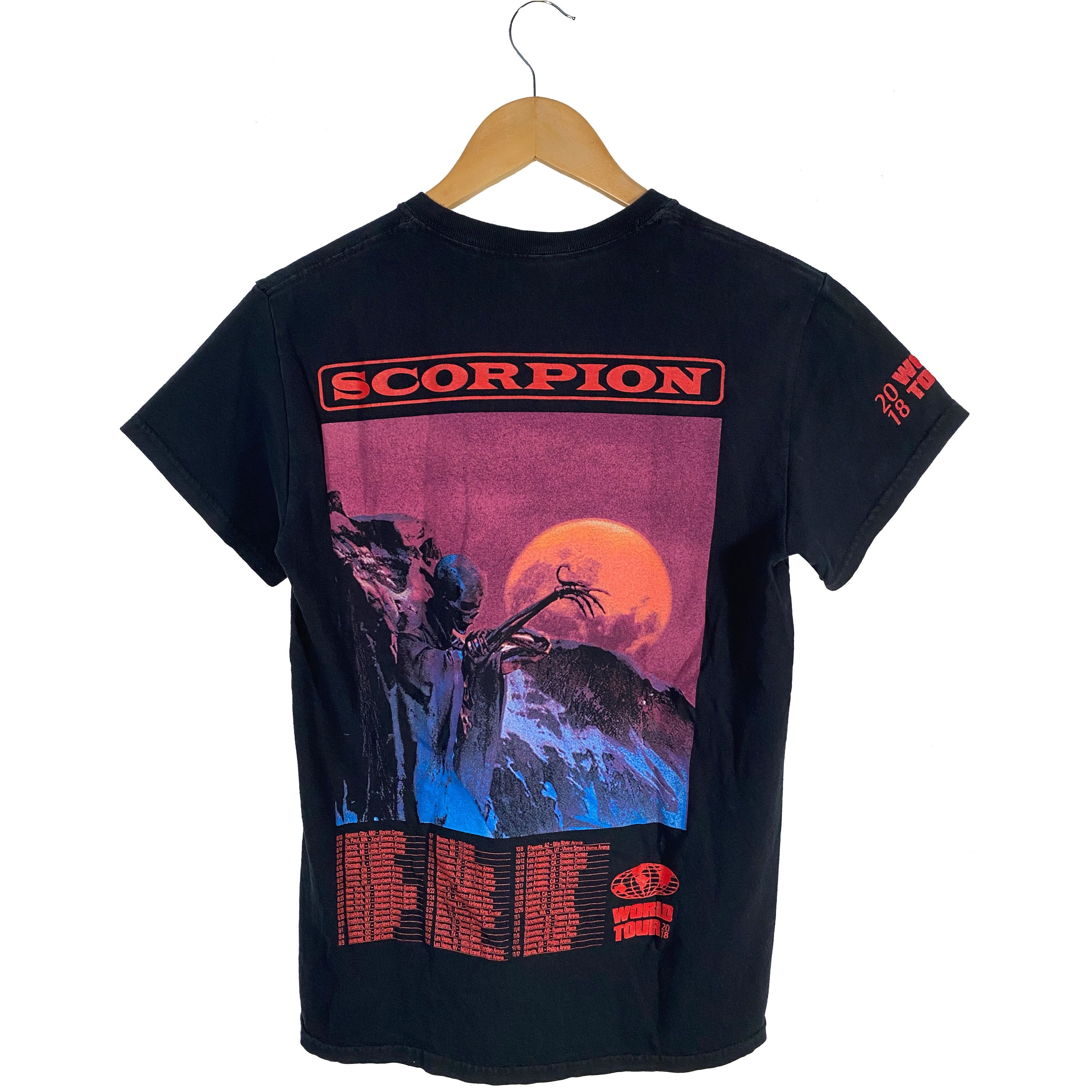 Drake Drake Scorpion Double Sided Tour T-shirt Size S Size US S / EU 44-46 / 1 - 5 Thumbnail