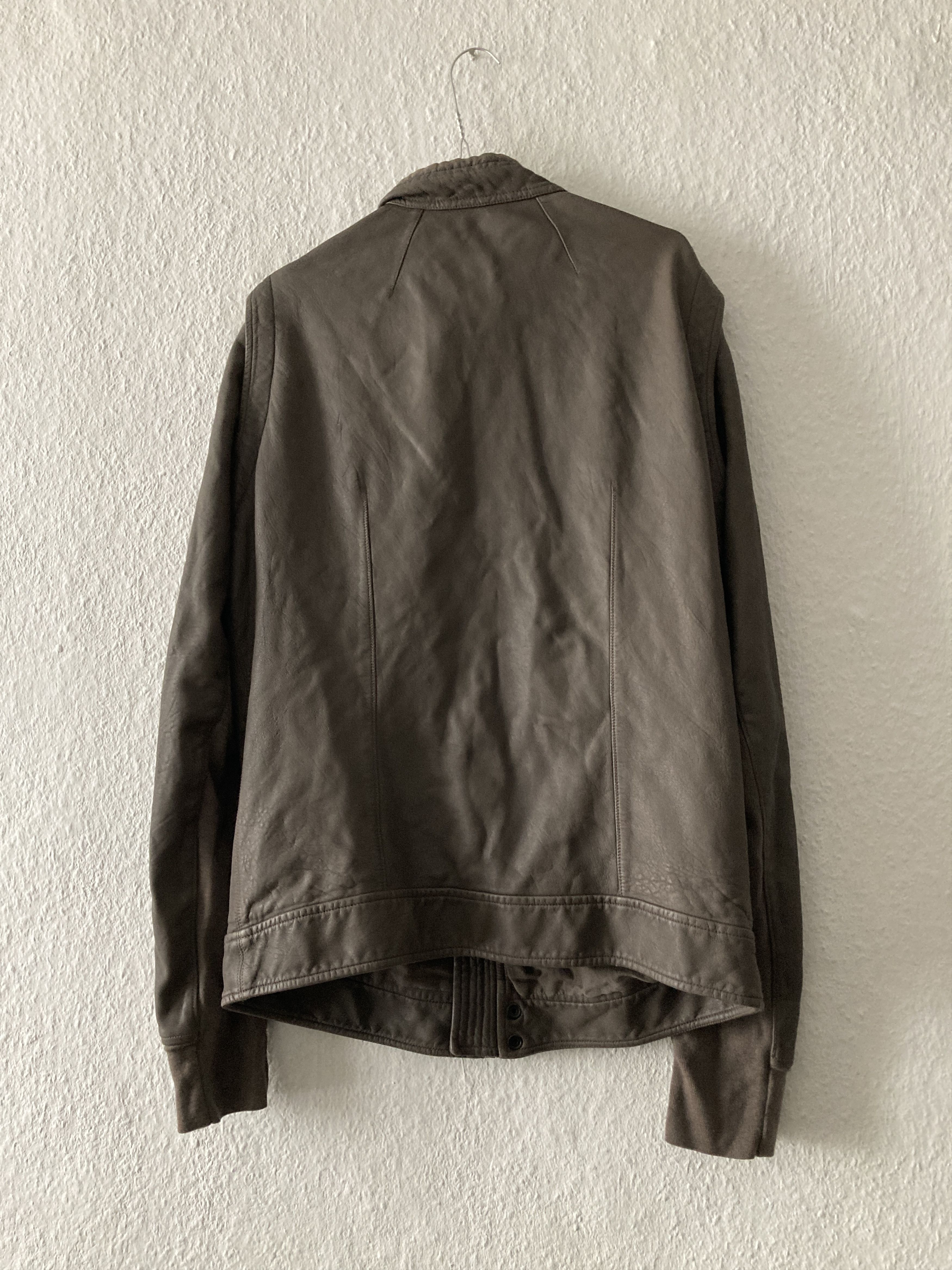 Rick Owens F/W 10 "GLEAM" F1 Pilot Lamb Leather Jacket XL Rick Owens Size US XL / EU 56 / 4 - 10 Thumbnail