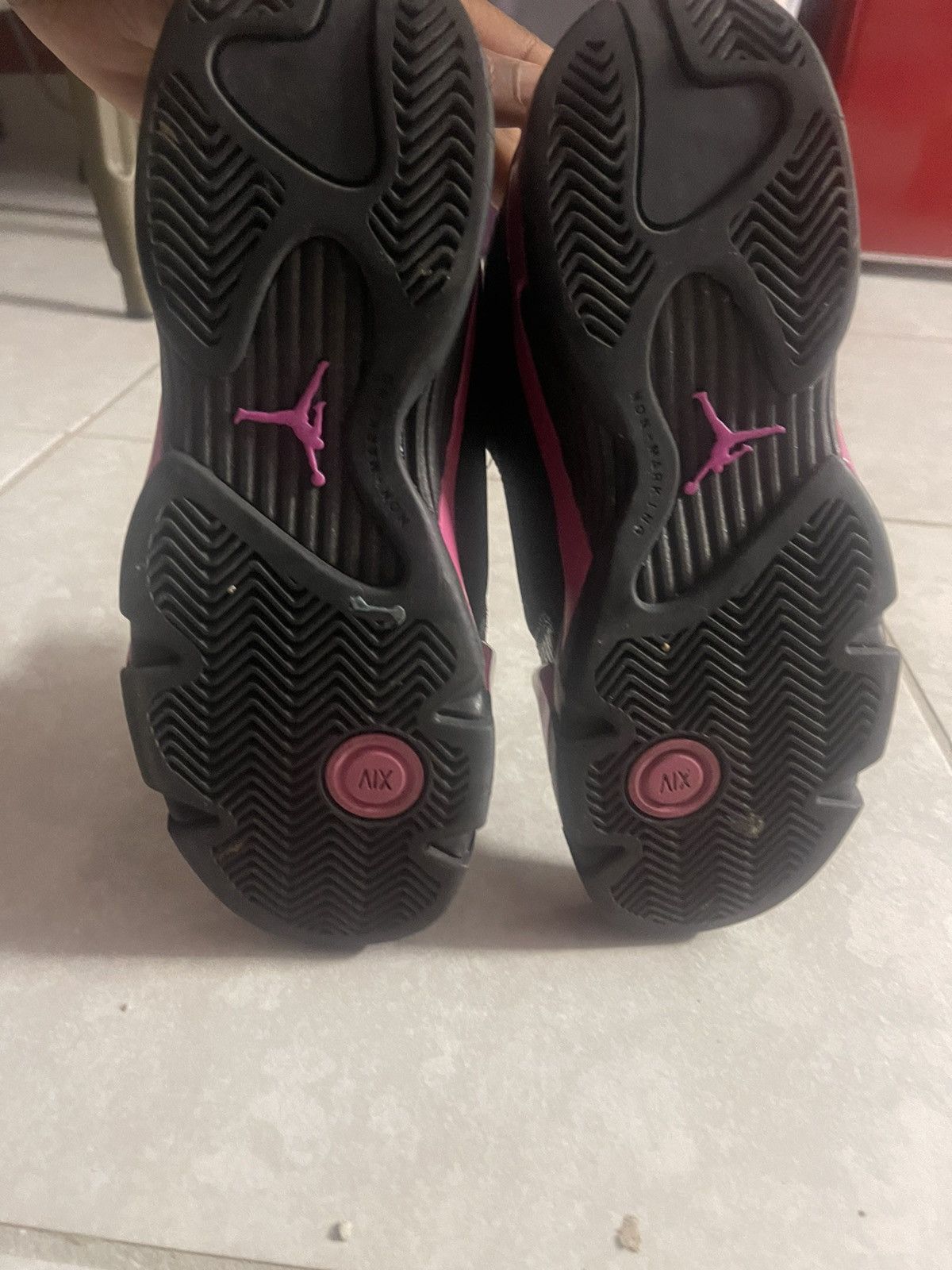 Jordan Brand Air Jordan 14 Desert Pink Size US 4 / IT 34 - 5 Thumbnail