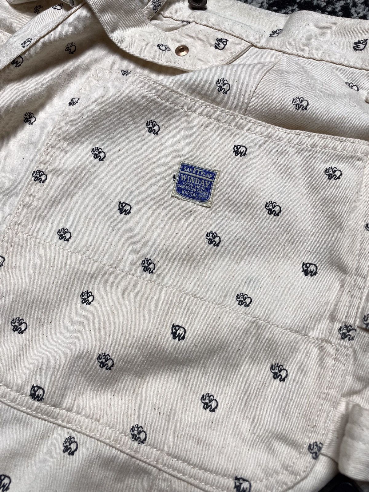 Japanese Brand Kapital carpenter elephant printed Size US 34 / EU 50 - 10 Thumbnail