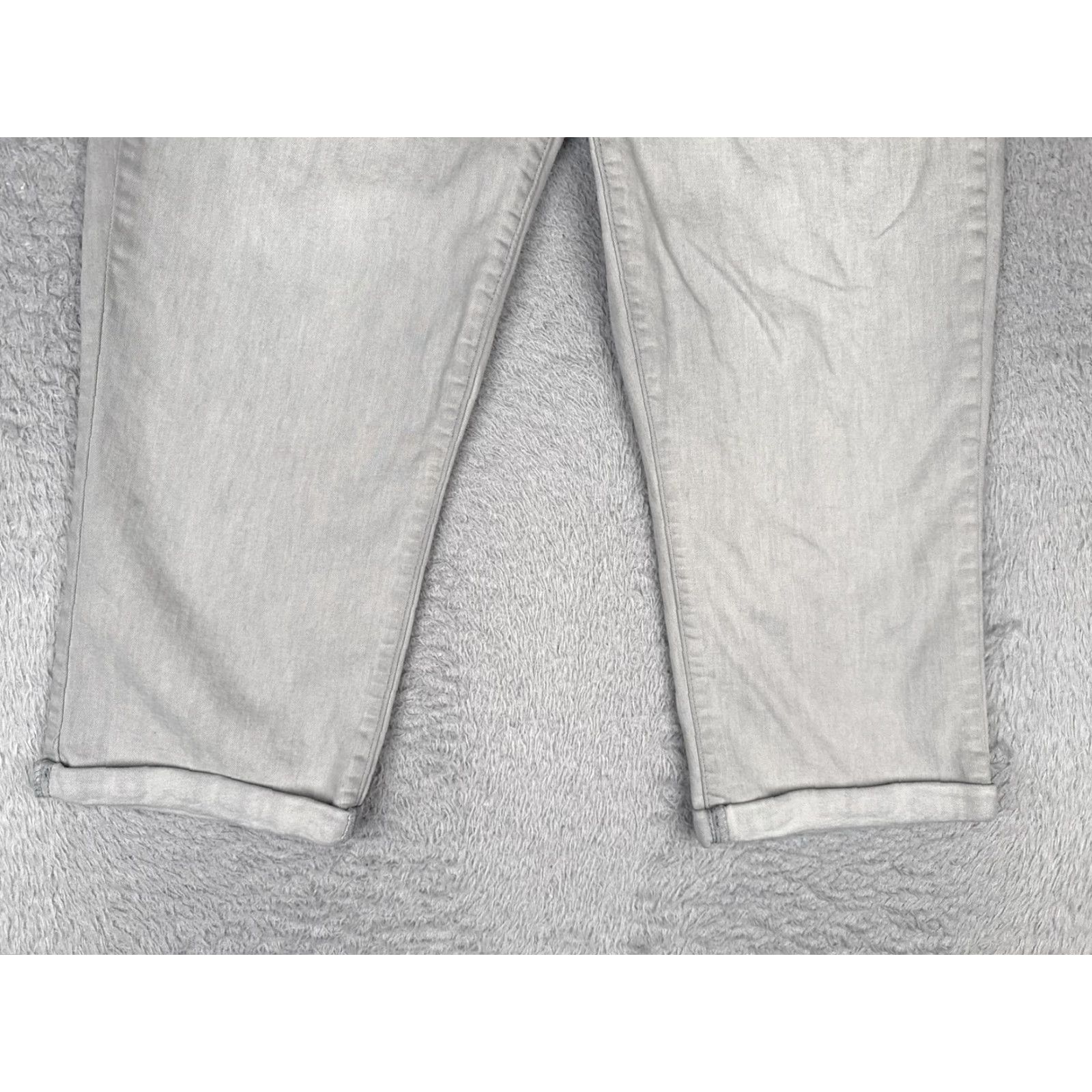 Levi's Levi's Jeans Mens 31x22 Gray Denim Wide Leg High Rise Cotton Blend Long Pants Vintage: No Size 24" / US 00 / IT 34 - 2 Thumbnail