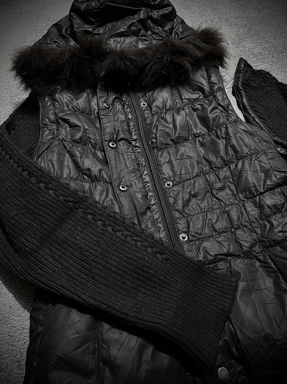 Japanese Brand Gothic ST HONORE Fur Jacket Size M / US 6-8 / IT 42-44 - 2 Thumbnail