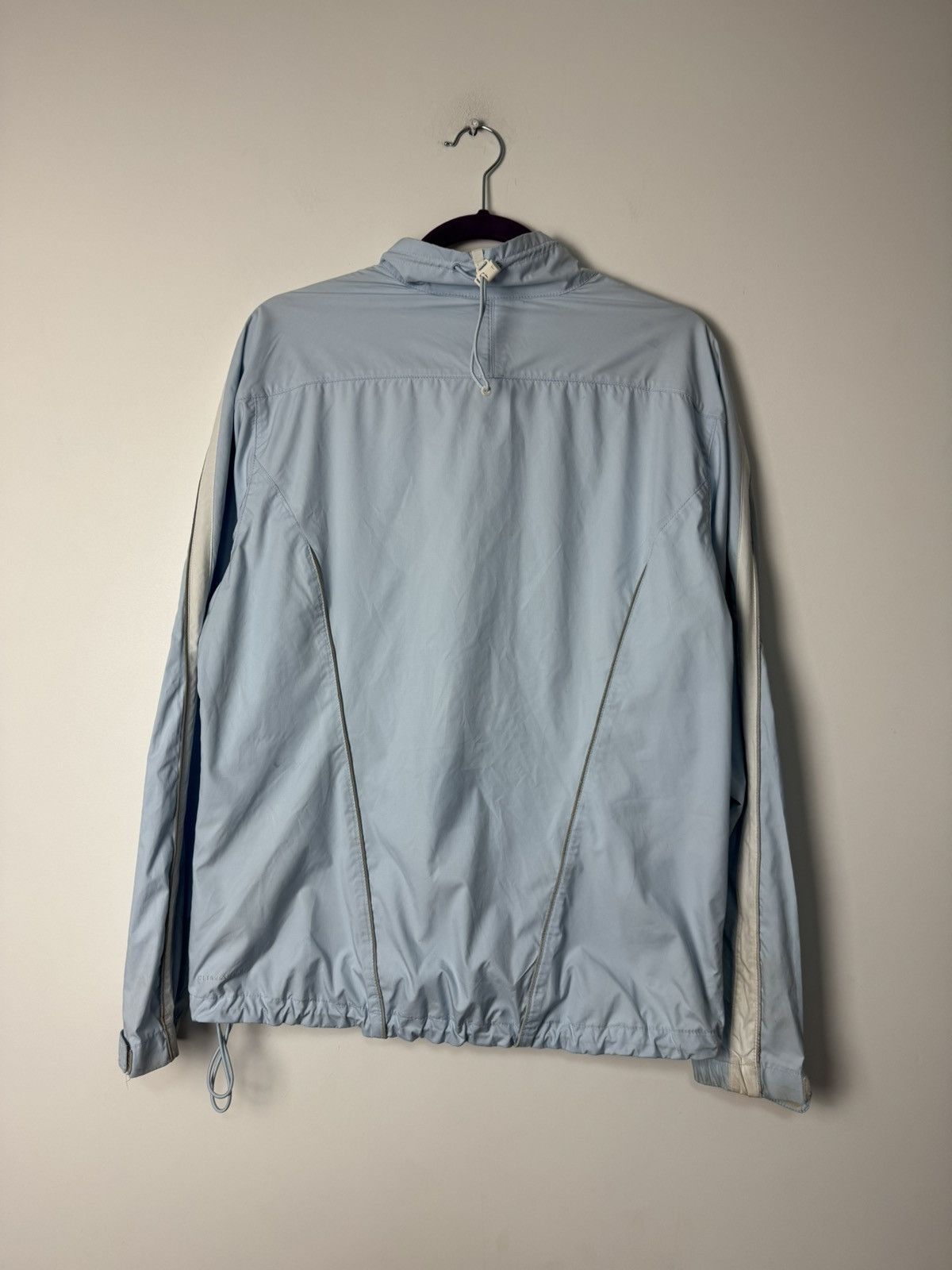 Nike Nike Swoosh Light Blue Track Jacket Vintage 00s Windbreaker Size US M / EU 48-50 / 2 - 12 Thumbnail