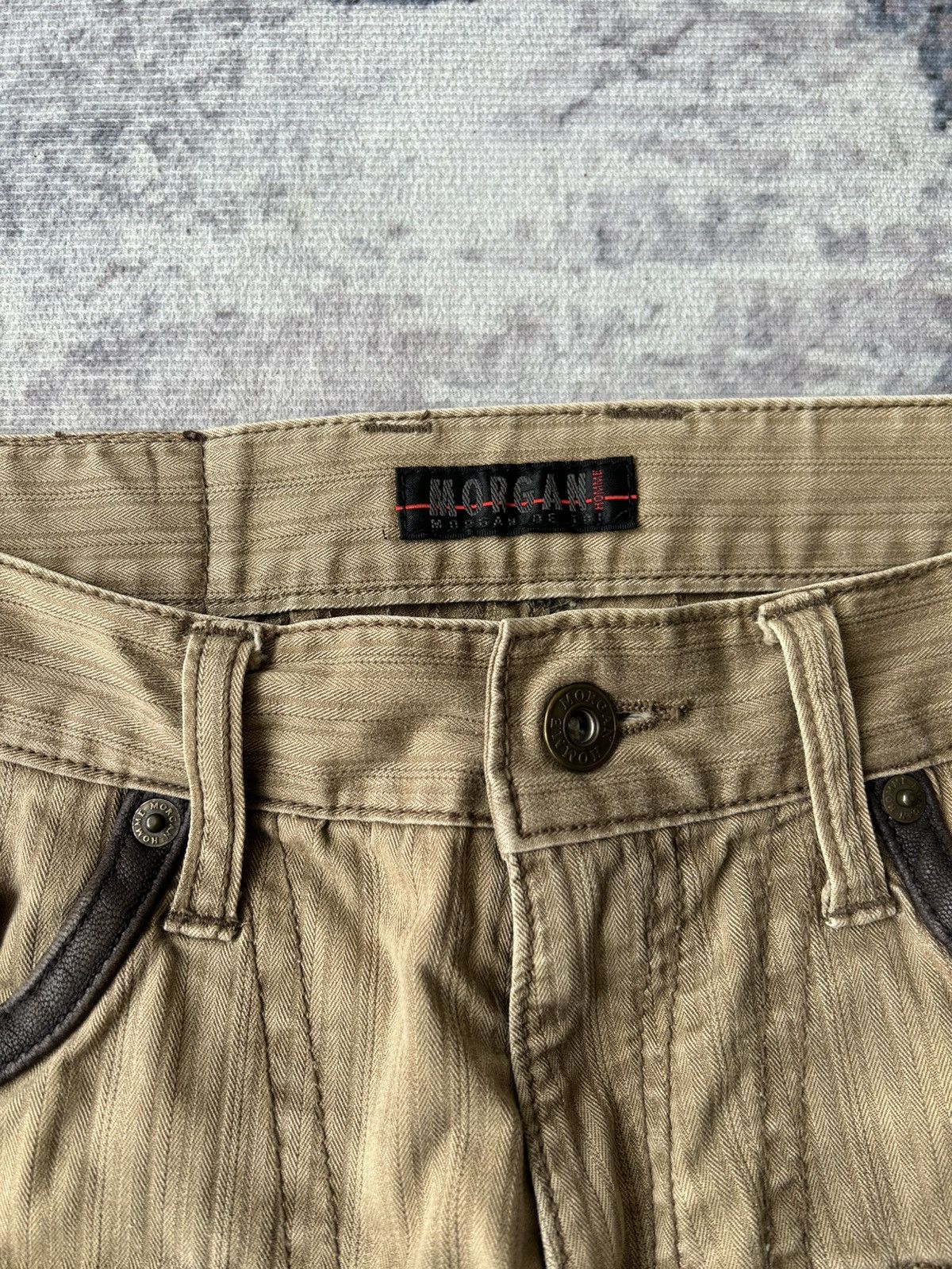 If Six Was Nine Morgan Flared Leather Pocket Pants Size US 29 - 7 Thumbnail