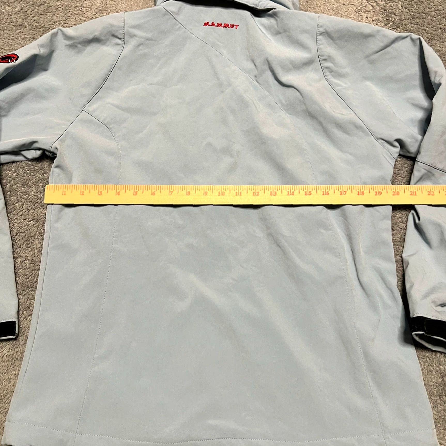 Mammut Mammut Coat Womens XL Jacket Blue Ski Hooded Full Zip Outdoor stain Parka Womens XL Blue Coat Size XL / US 12-14 / IT 48-50 - 4 Thumbnail