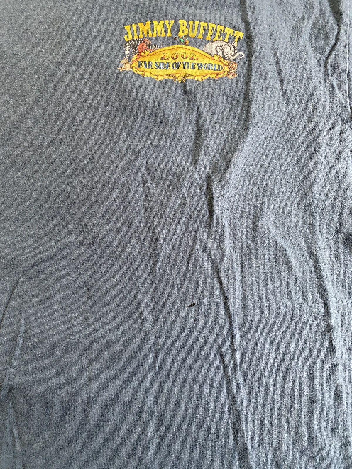 Band Tees Vintage 2002 Y2K Jimmy Buffet Far Side of the World Tour Tee Size US XL / EU 56 / 4 - 5 Thumbnail