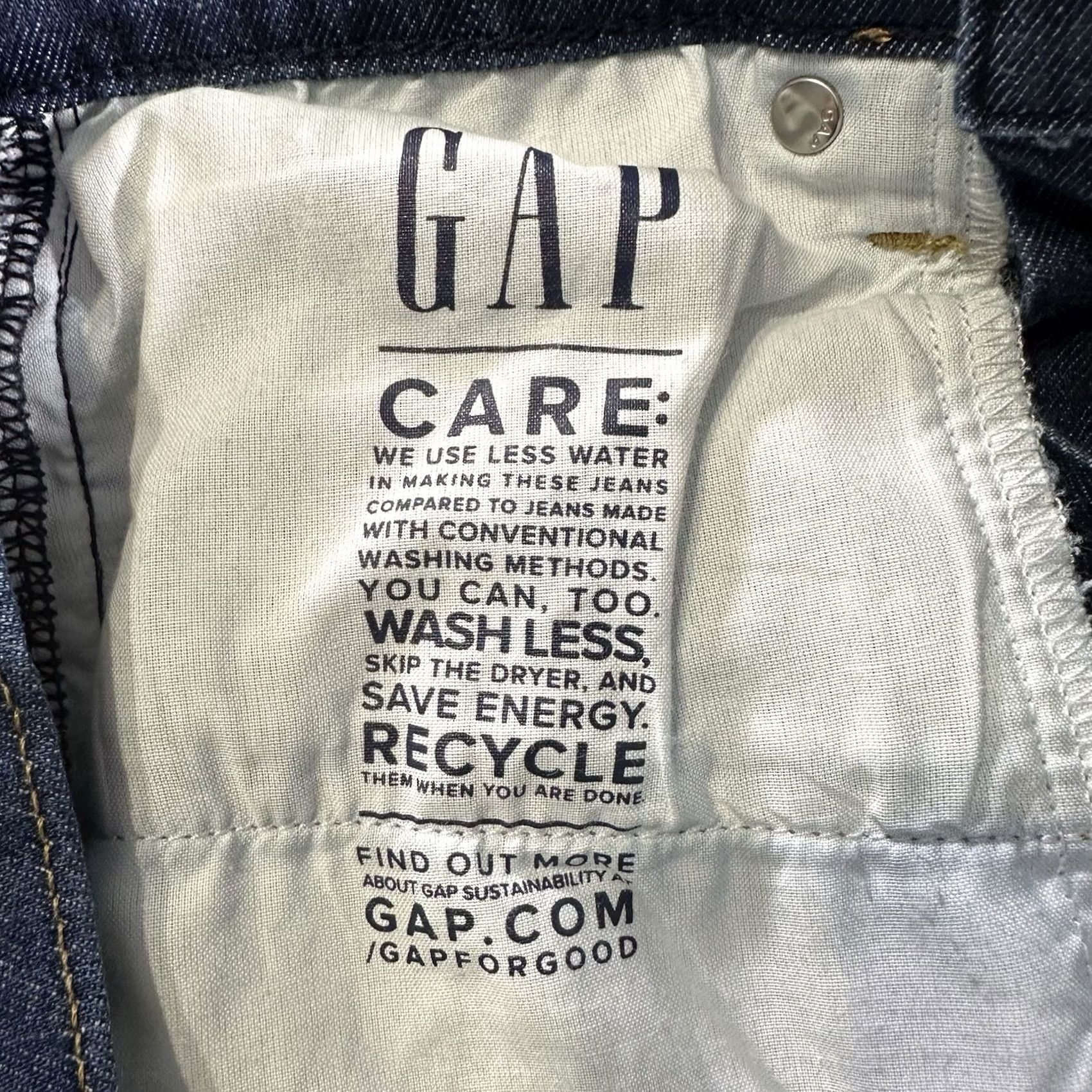 Gap Gap Jeans Womens 4 Slim Mid Rise Ankle Denim 27x26 Regular Blue 98% Cotton 2% Spandex 5-Pocket Womens Jeans 90s Style? No Size 27" / US 4 / IT 40 - 5 Thumbnail