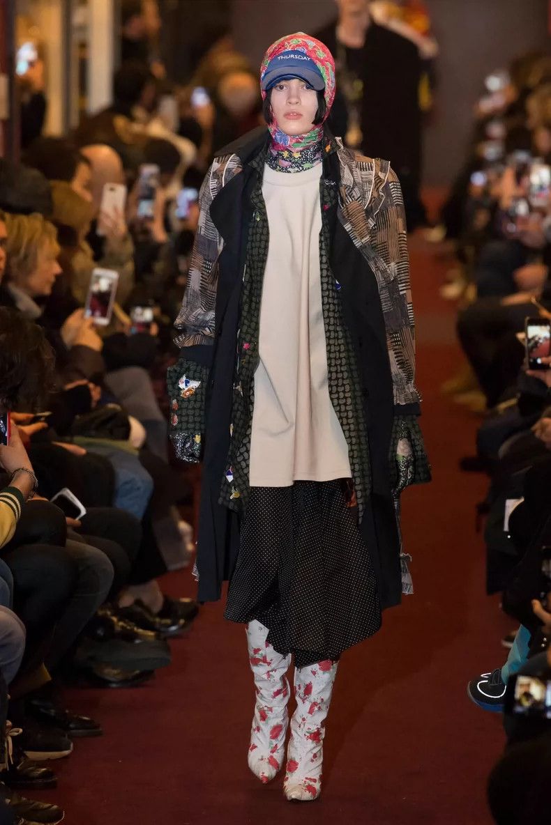 Vetements Vetements SizeF 19SS Bullet Hole-Damaged Hoodie with Target Size ONE SIZE - 6 Thumbnail