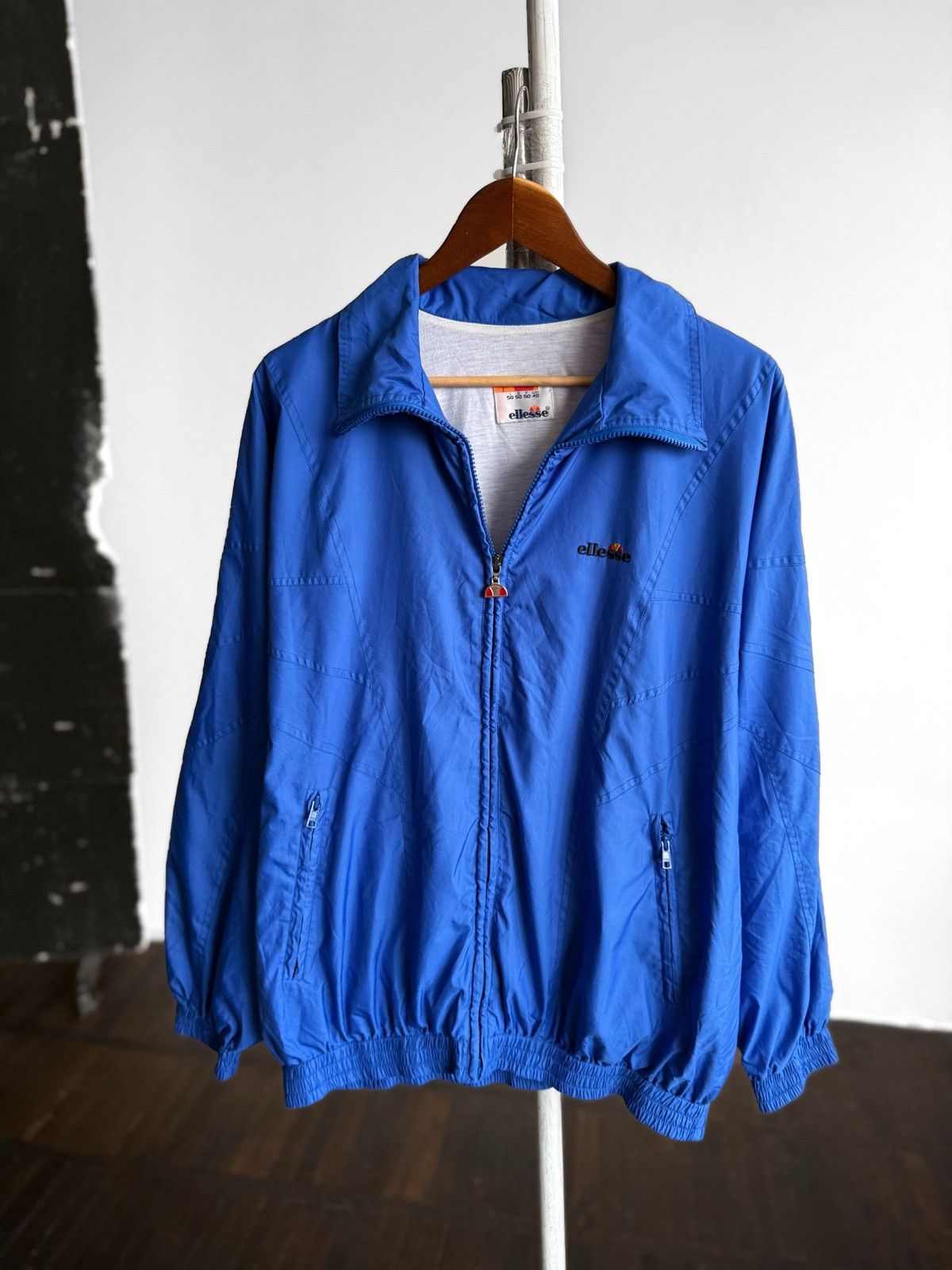 Ellesse Ellesse Vintage Jacket Blue Zip Track Top Retro Sportswear Size US L / EU 52-54 / 3 - 1 Thumbnail
