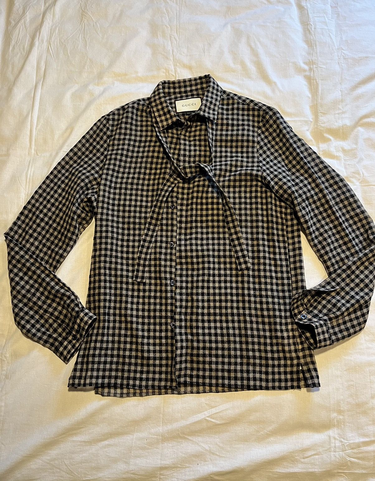Gucci Gucci Cambridge wool shirt. Size US S / EU 44-46 / 1 - 3 Thumbnail