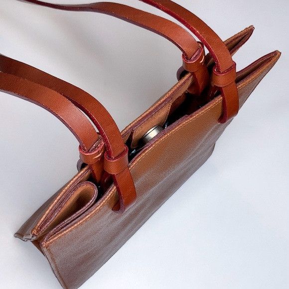 Trussardi Vintage Trussardi Leather Tote Shoulder Bag Size ONE SIZE - 10 Thumbnail