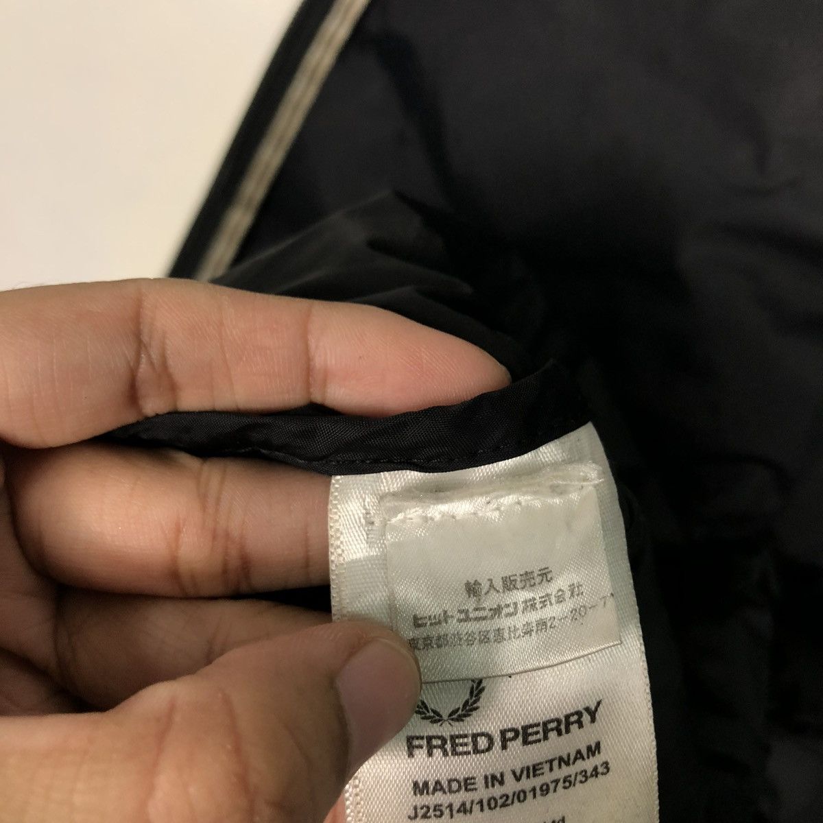 Fred Perry 🔥VINTAGE ZUPPER PUFFER JACKET QUILTED FRED PERRY Size US M / EU 48-50 / 2 - 21 Thumbnail