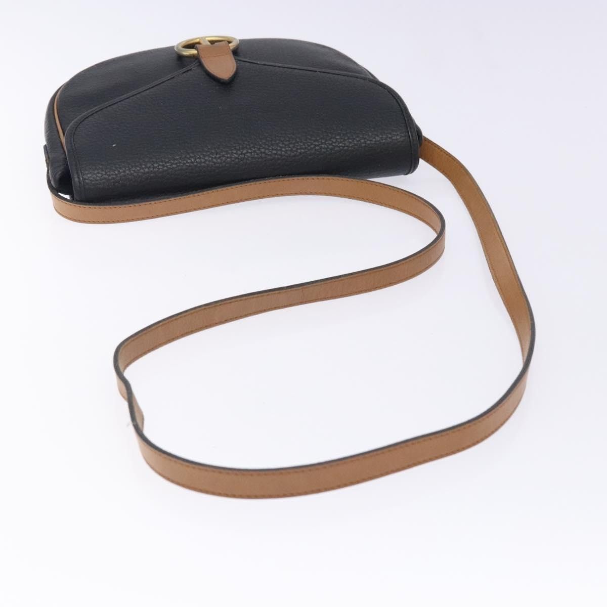 Dior DIOR Shoulder Bag Leather Black Gold Size ONE SIZE - 7 Thumbnail