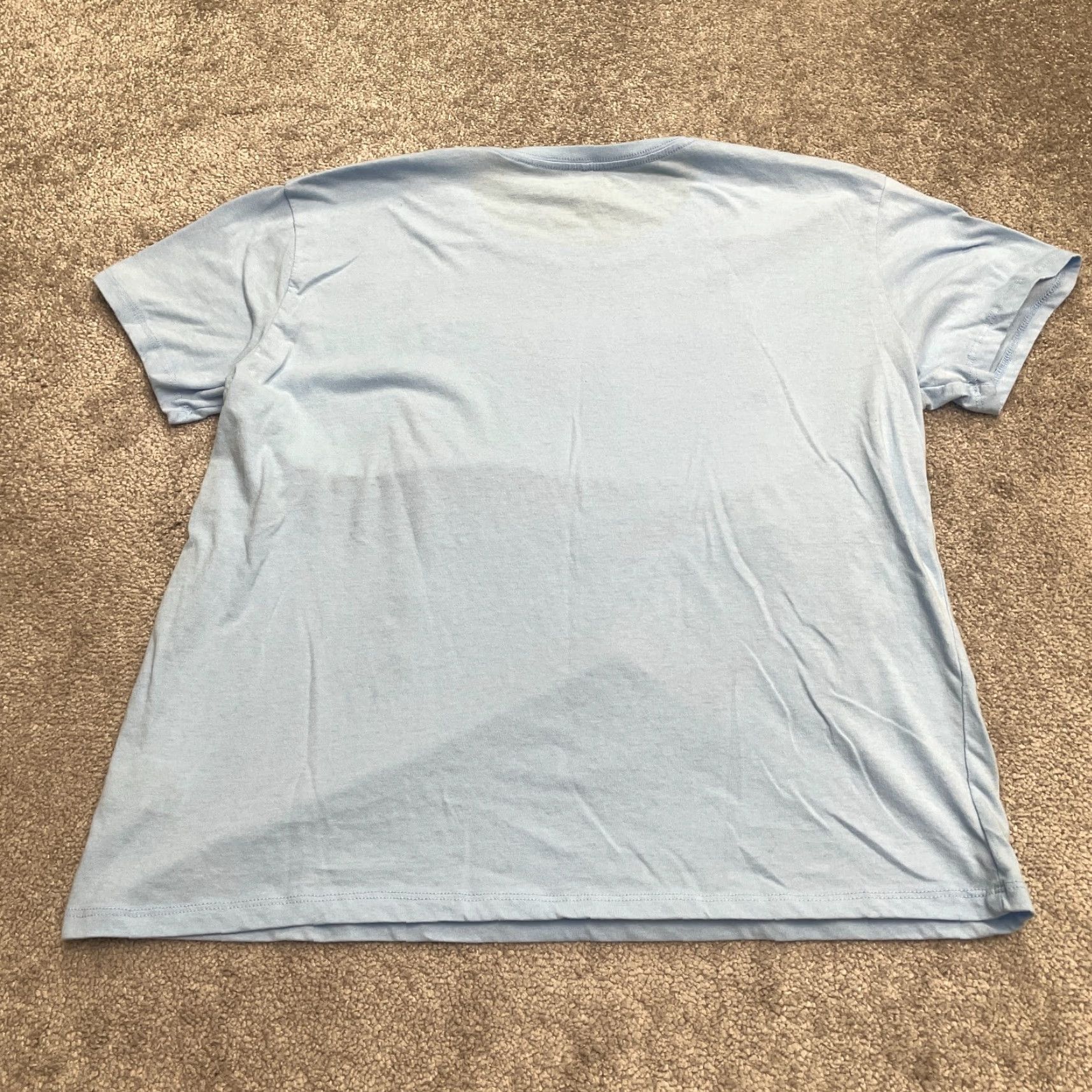 Disney Disney Lilo & Stitch Graphic T-Shirt Juniors 3XL Blue Crew Short Sleeve Casual Womens Size XXL / US 16-18 / IT 52-54 - 2 Thumbnail