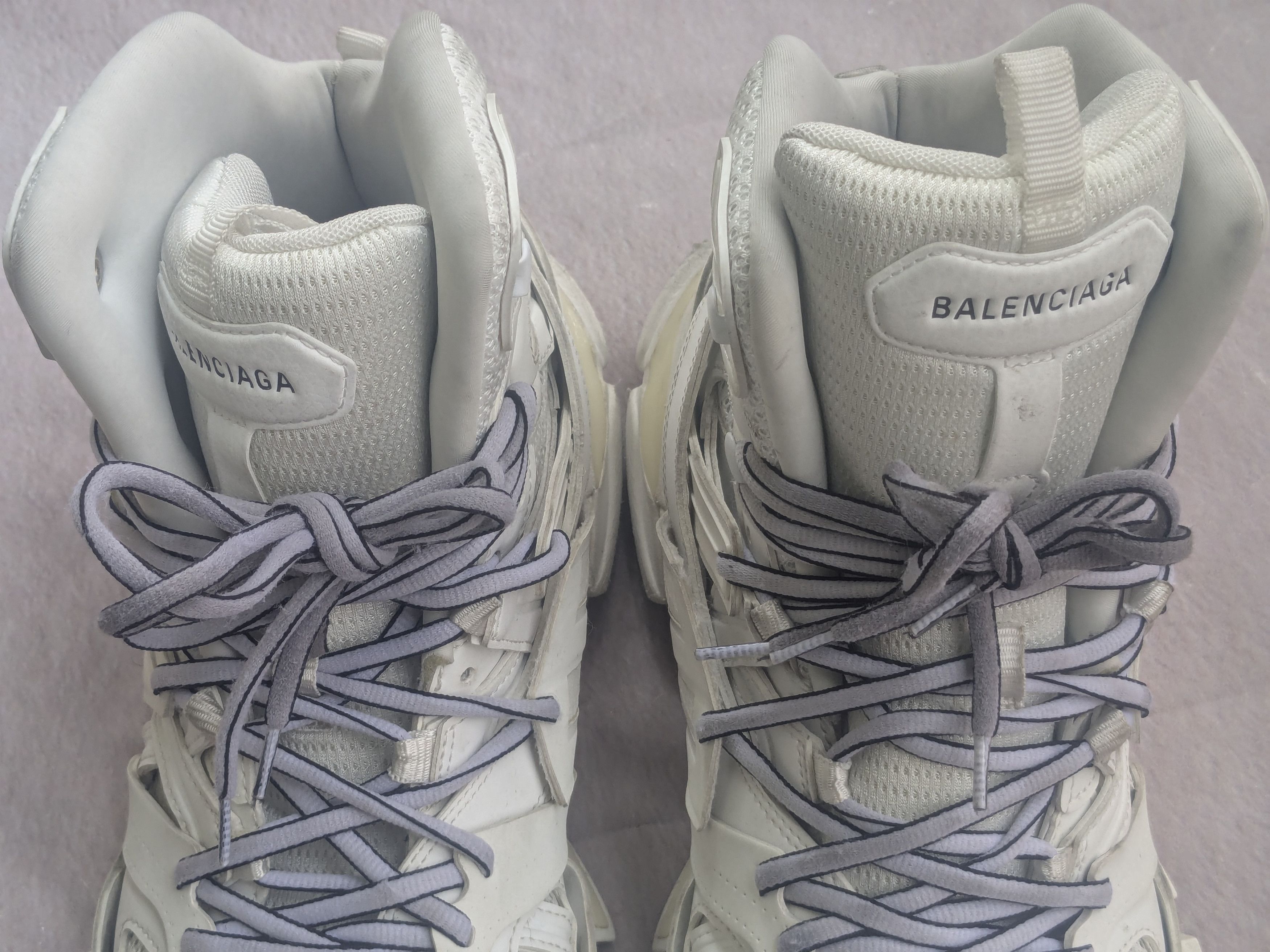 Balenciaga Balenciaga Track Sneakers White Size 10 43 High Tops Size US 10 / EU 43 - 3 Thumbnail