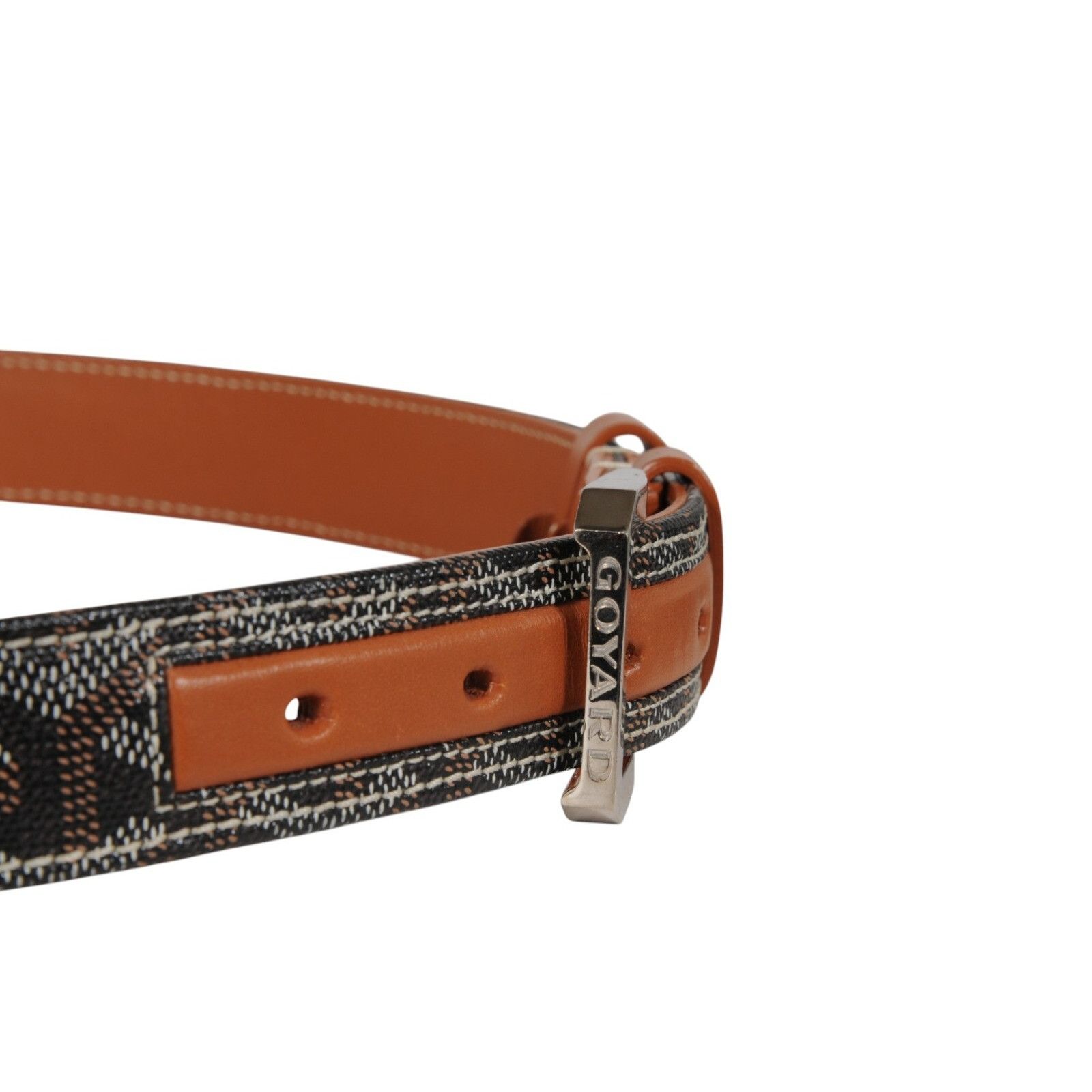 Fregate Belt 90 31 32 Black Brown Leather - 02533